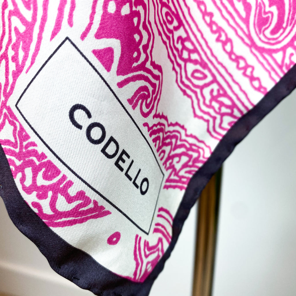 Codello Bright Butterfly Silk Scarf