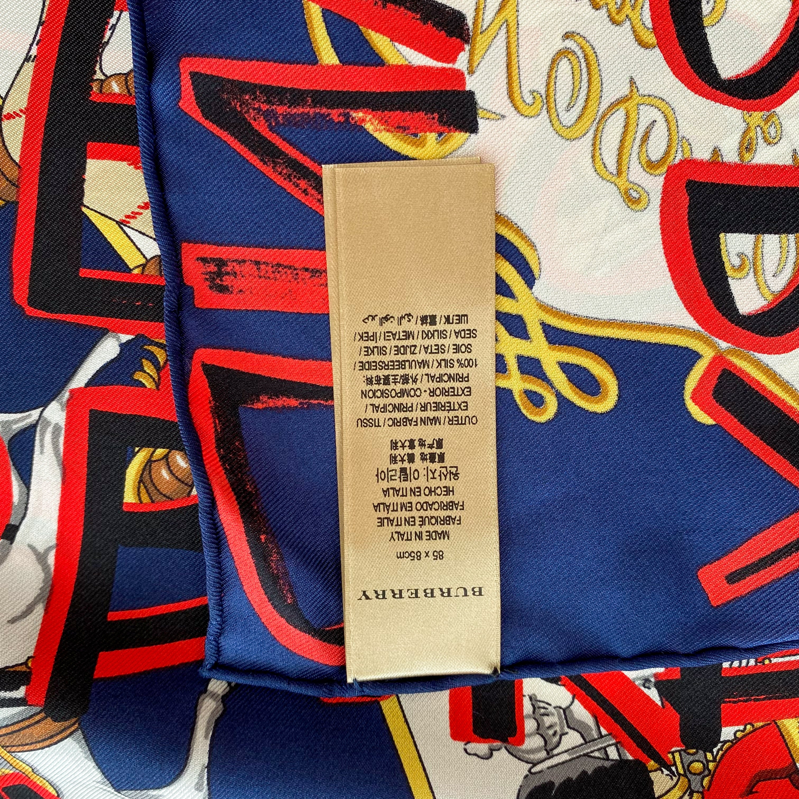 Boxed Brand New Burberry London Silk Scarf