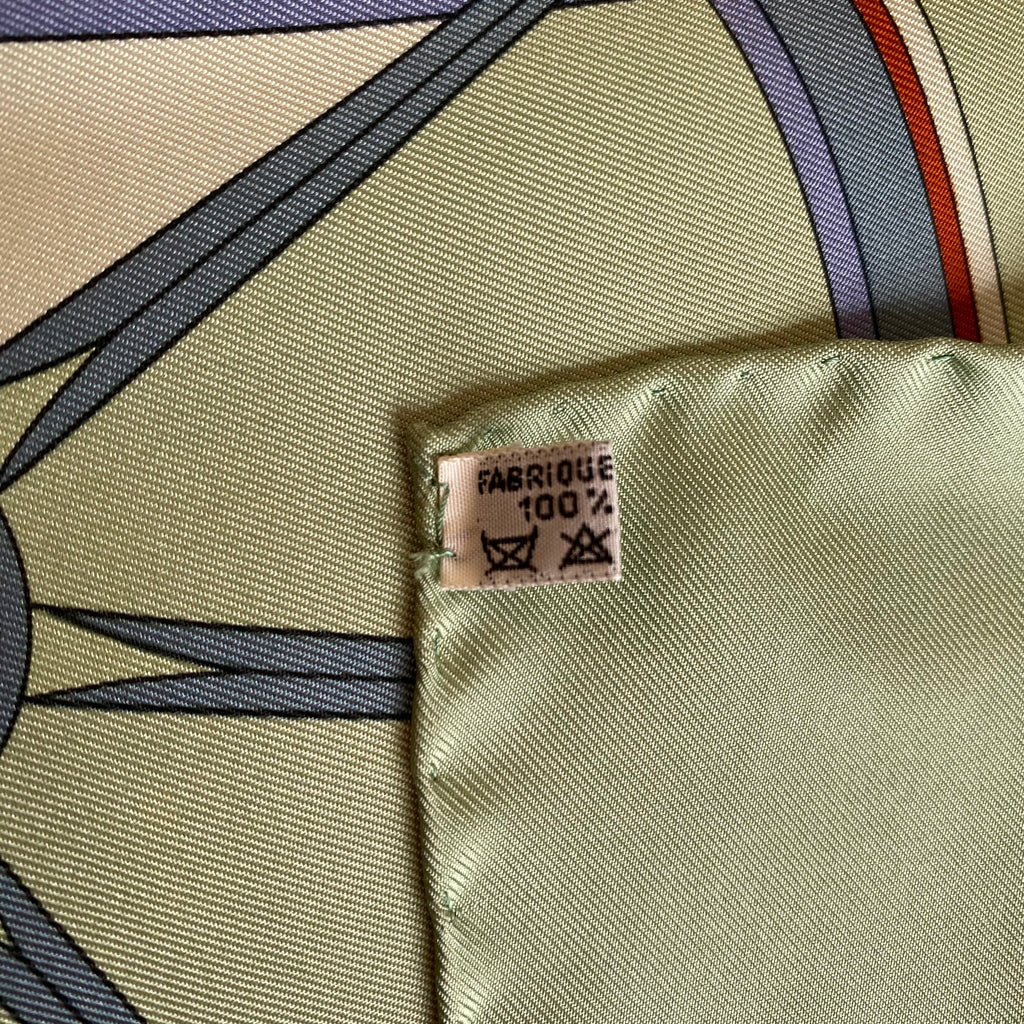 Hermès Washington’s Carriage Silk Scarf