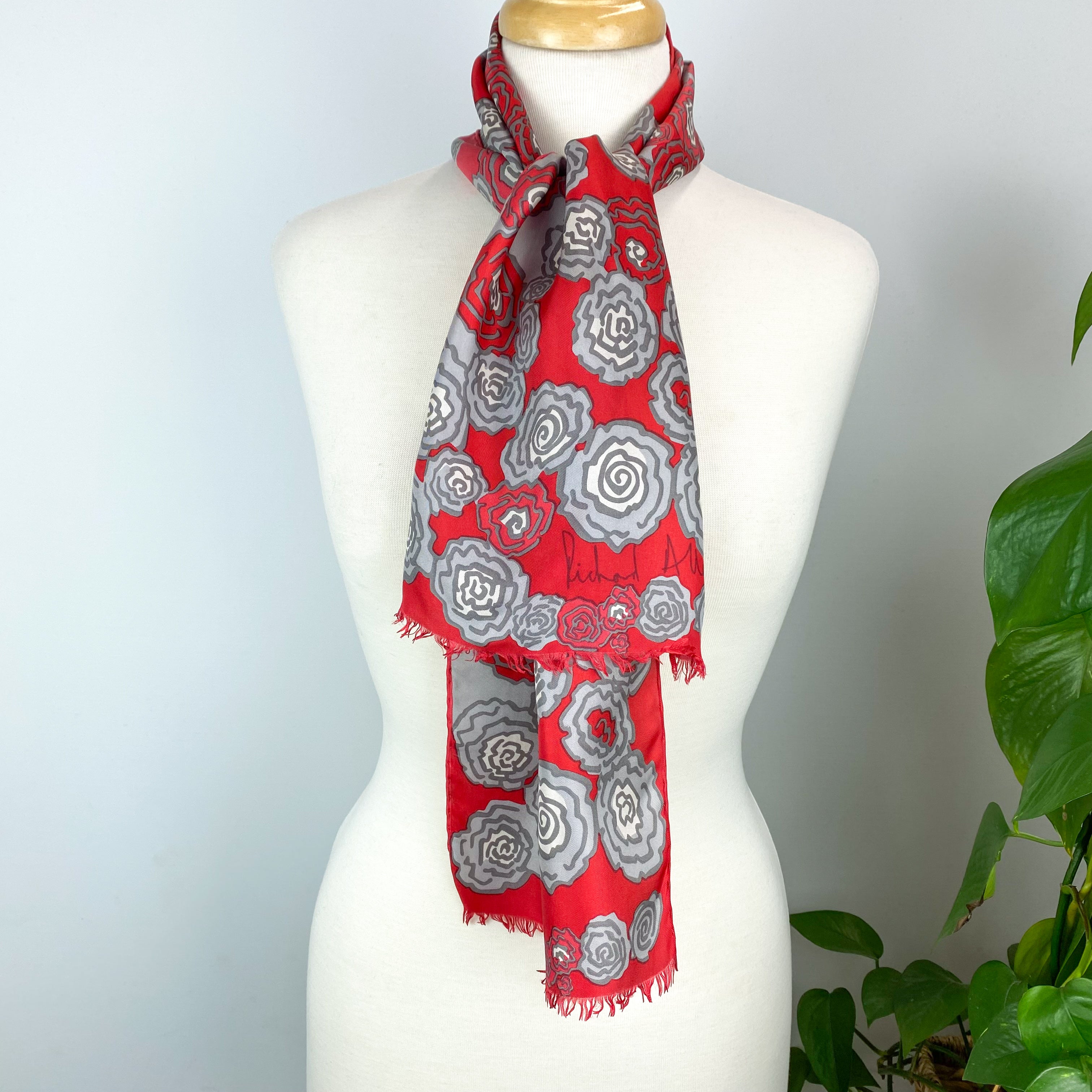 Richard Allan Silk Scarf