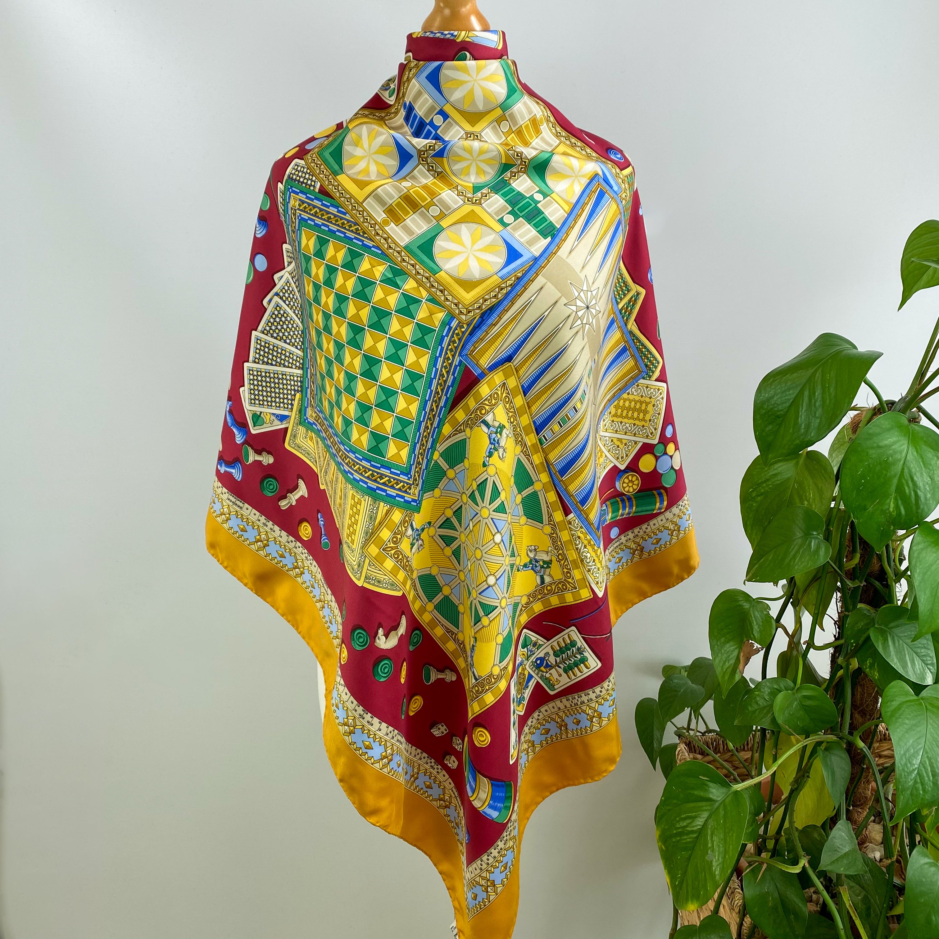 Immaculate Salvatore Ferragamo Silk Scarf