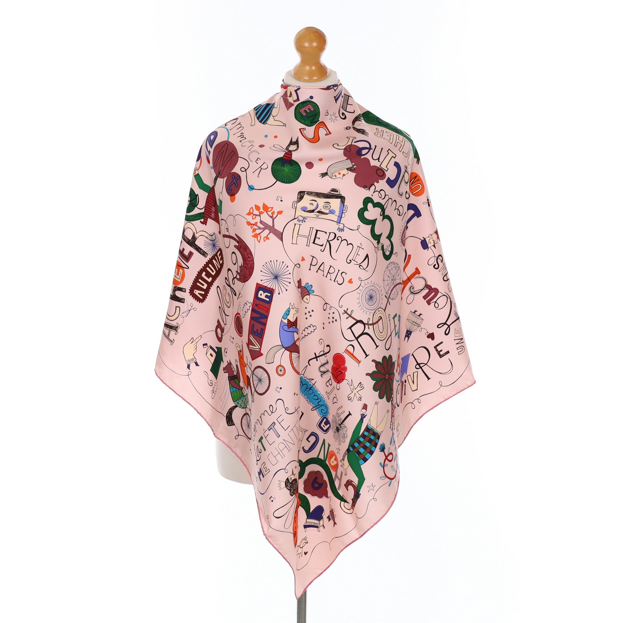 Hermès Les Confessions Silk Scarf