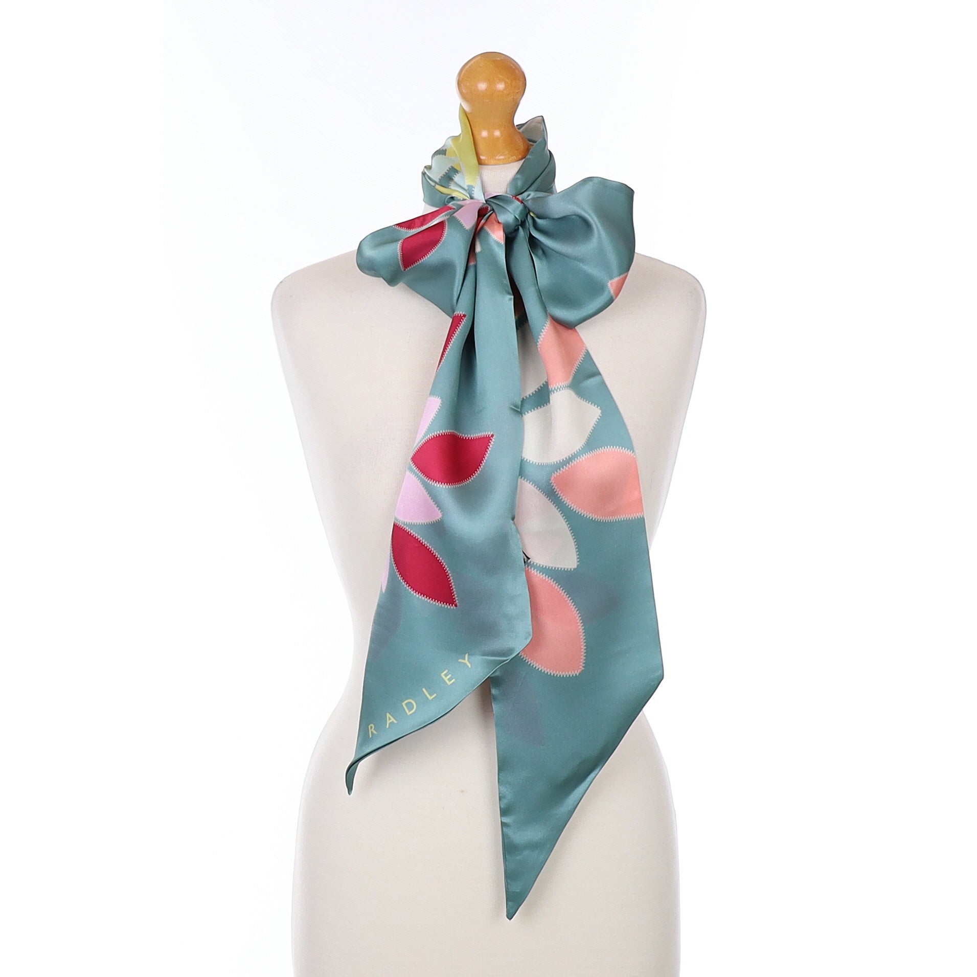 Brand New Radley Floral Silk Scarf