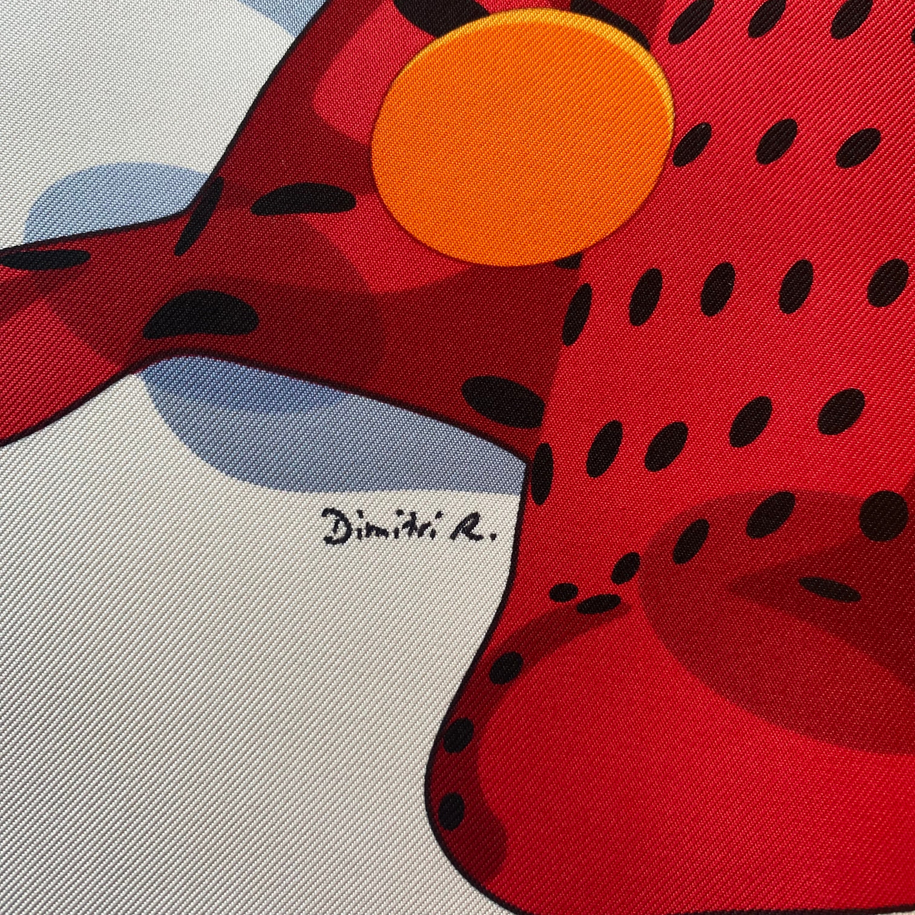 Brand New Boxed Hermès Hola Flamenca ! Silk Scarf Quite Rare