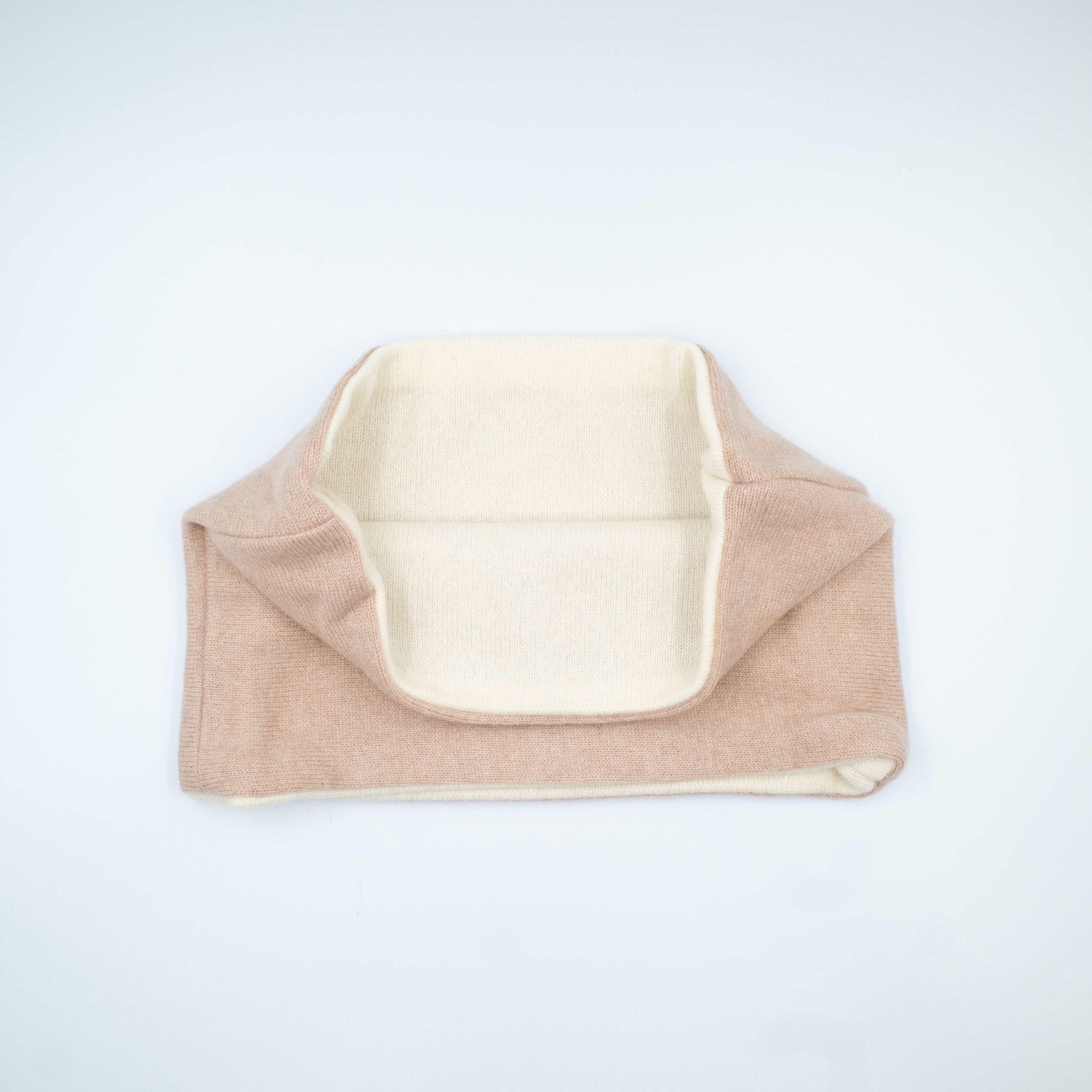 Palest Pink and Ivory Neck Warmer