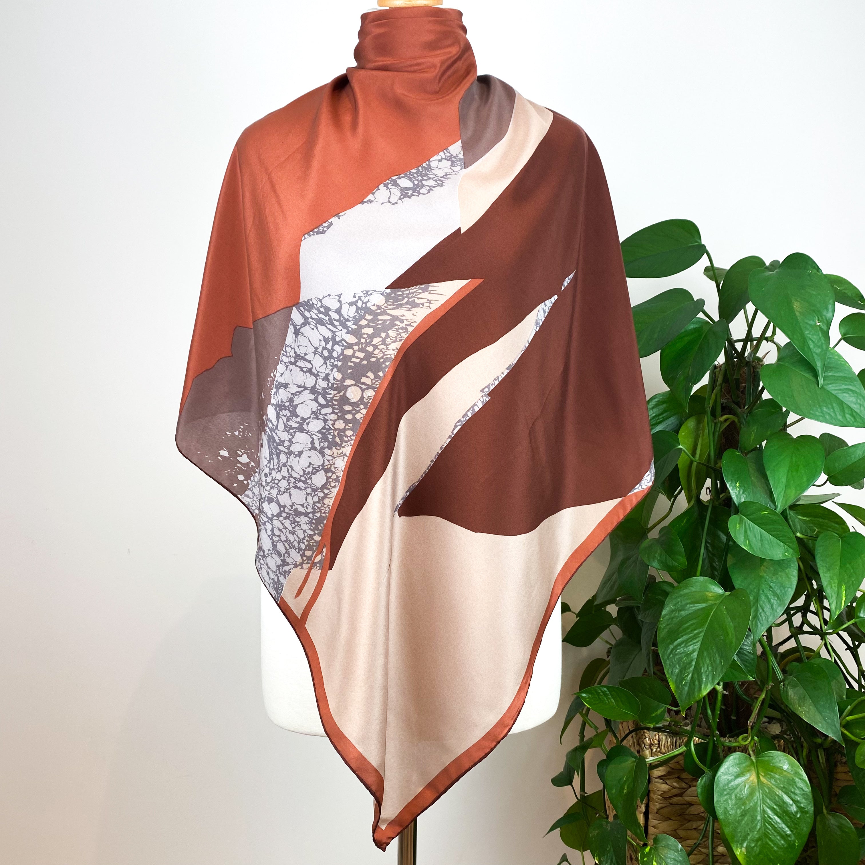 1970’s Ostinelli Silk Scarf