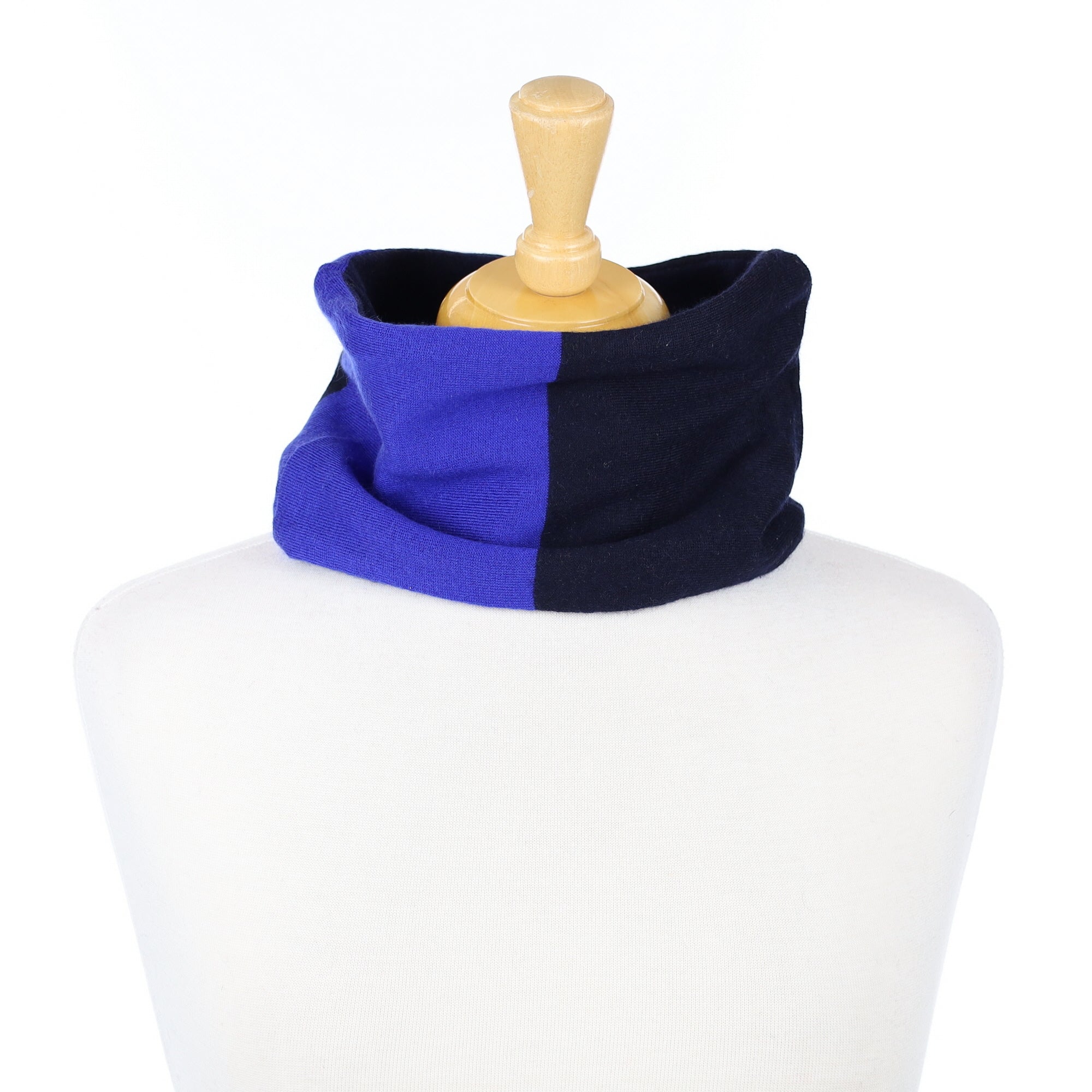 Navy and Indigo Neck Warmer