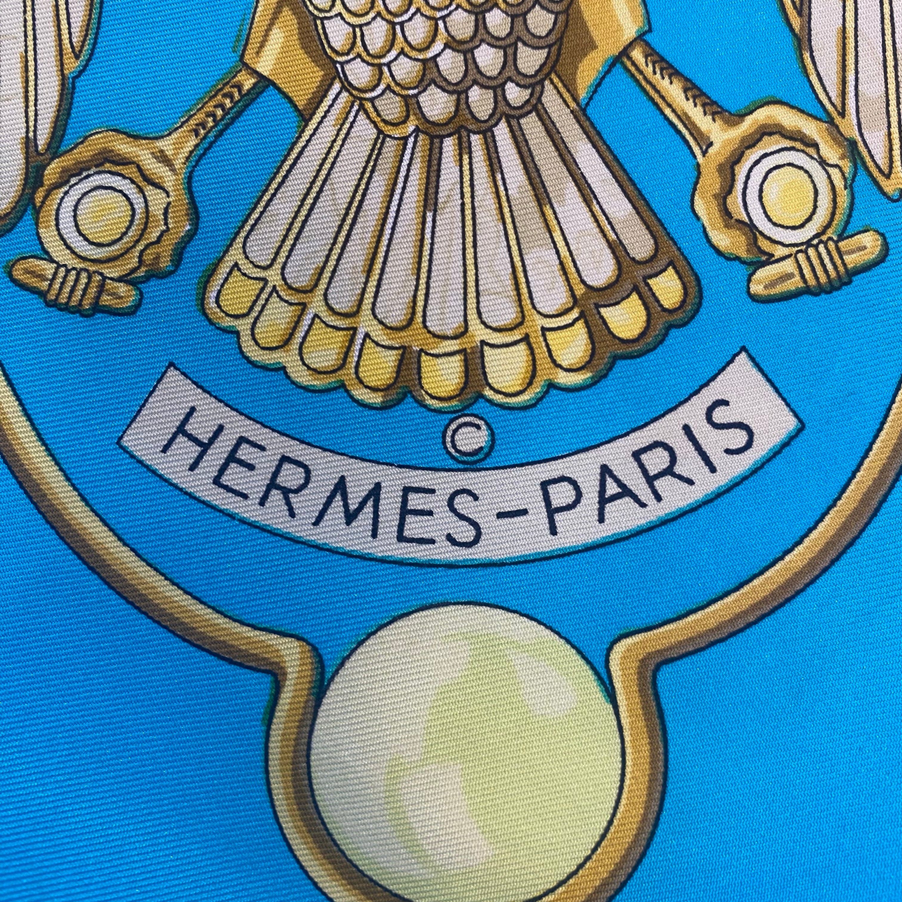 Hermès Égypte Silk Scarf