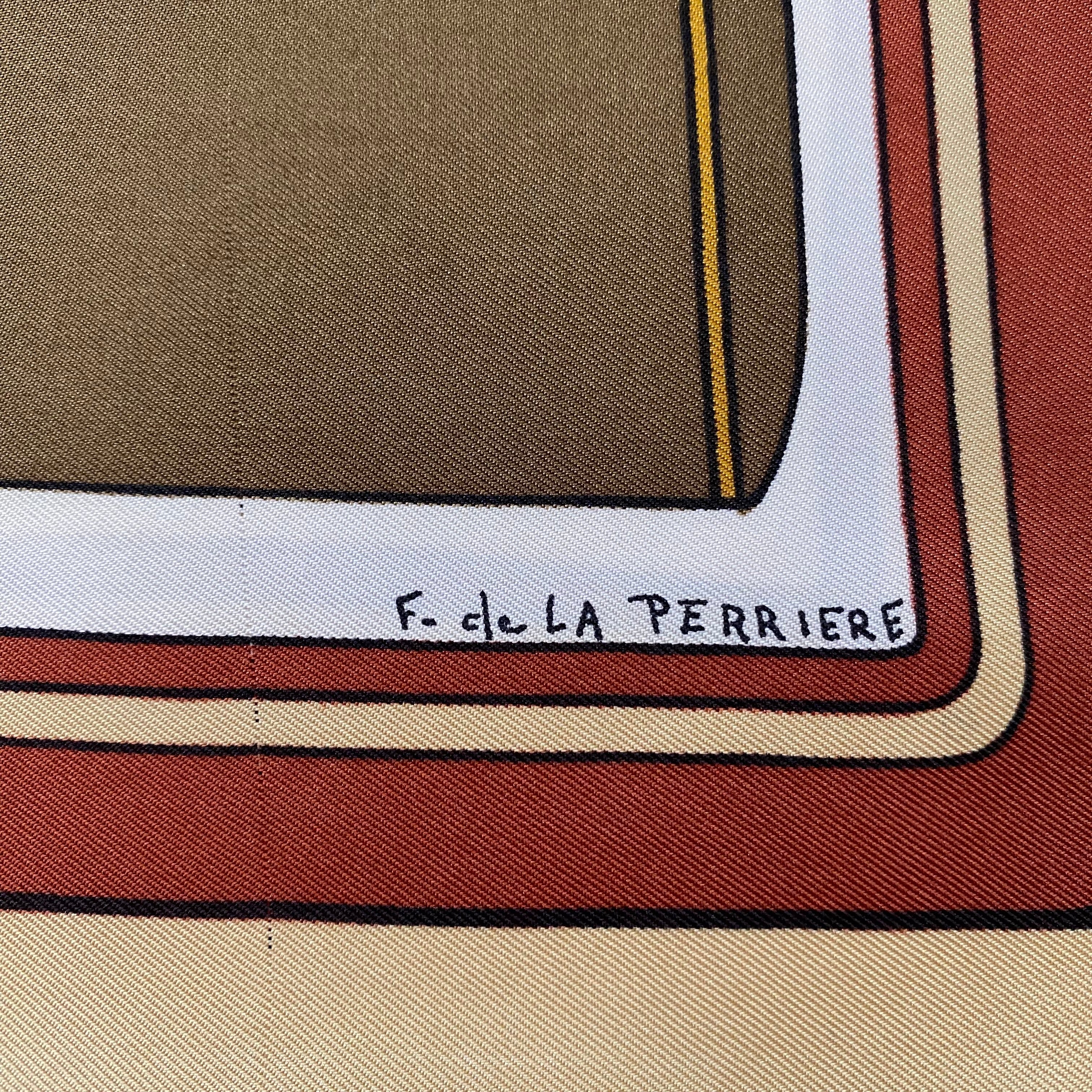 Hermès Les Coupès Silk Scarf