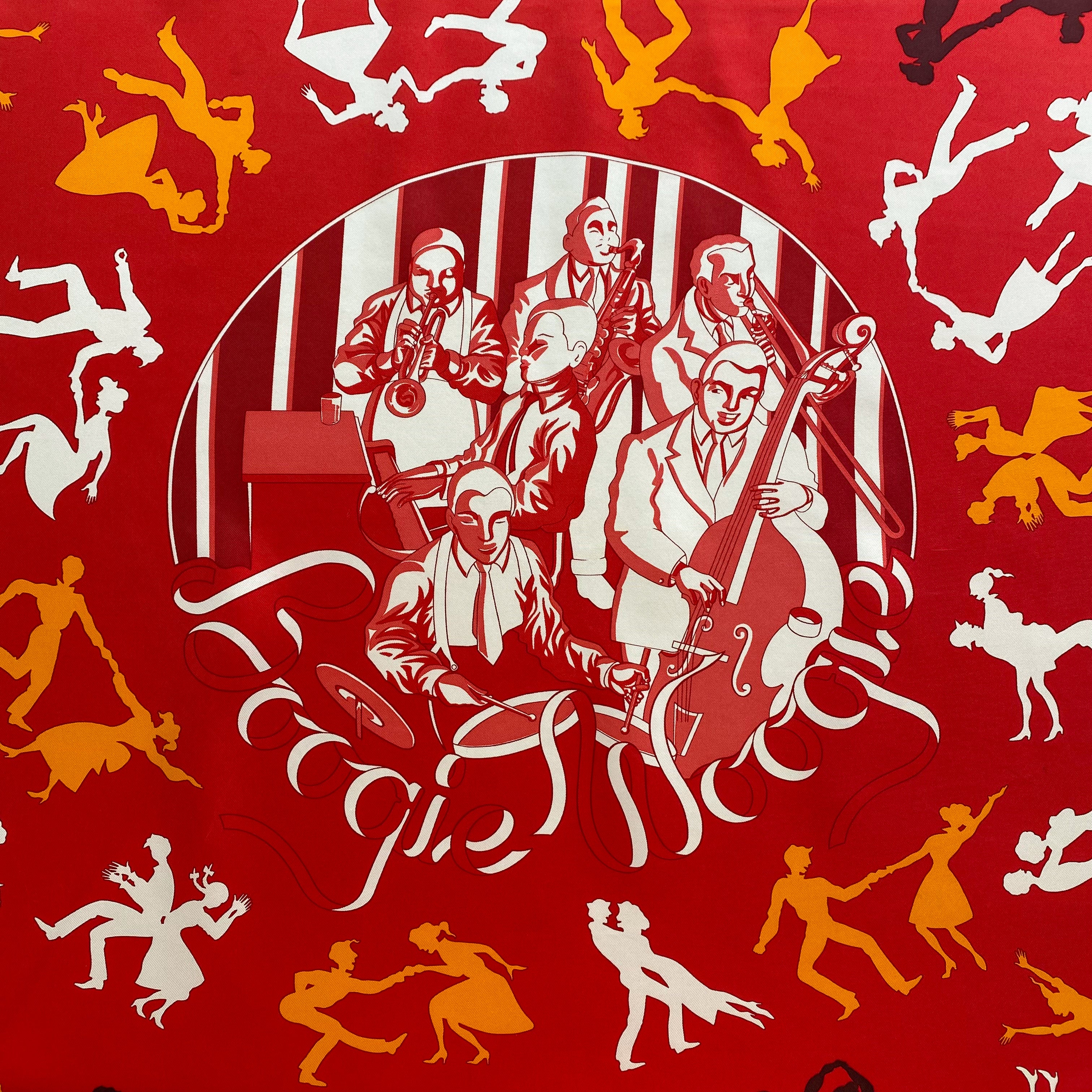 Hermès Boogie Woogie Silk Scarf