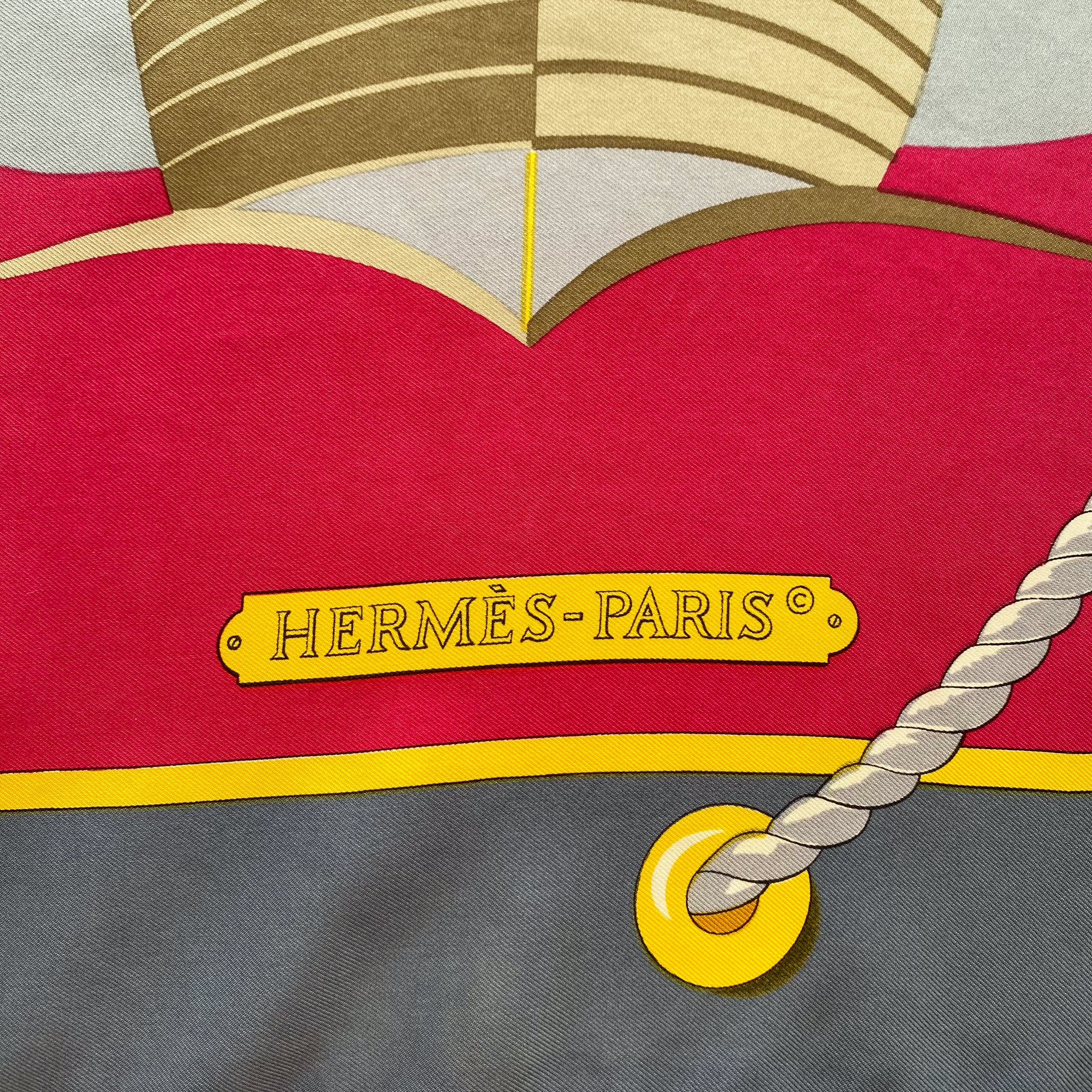 Hermès Grand Largue Silk Scarf