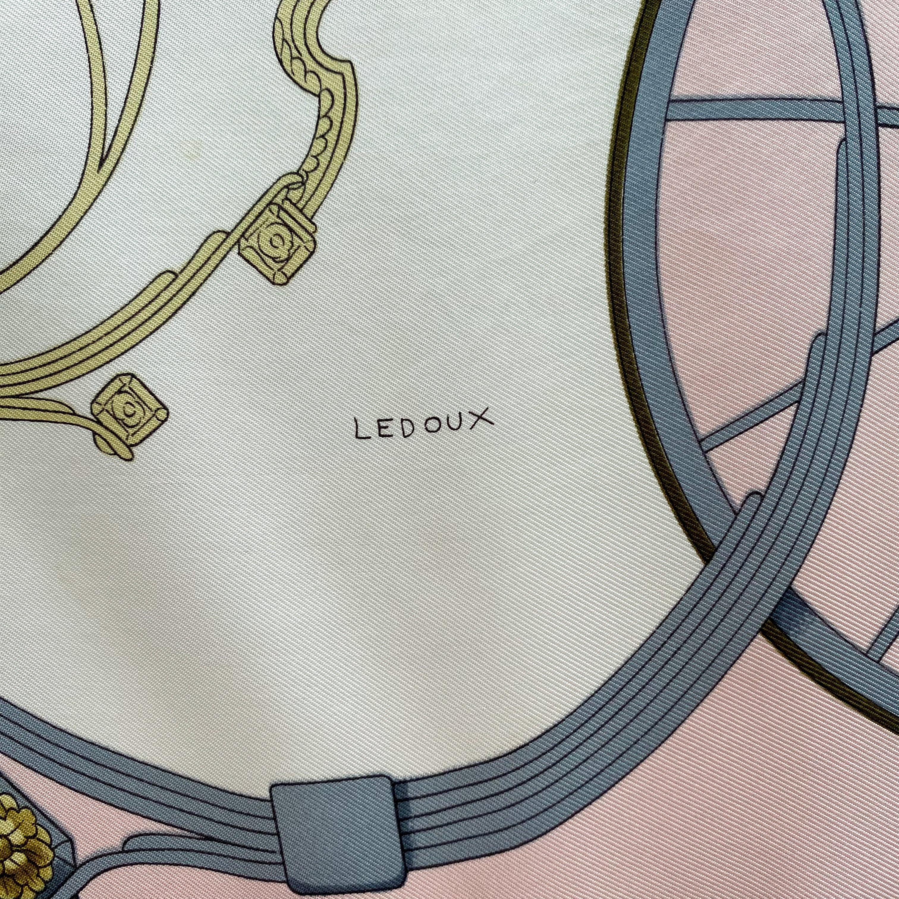 Hermès Springs Silk Scarf