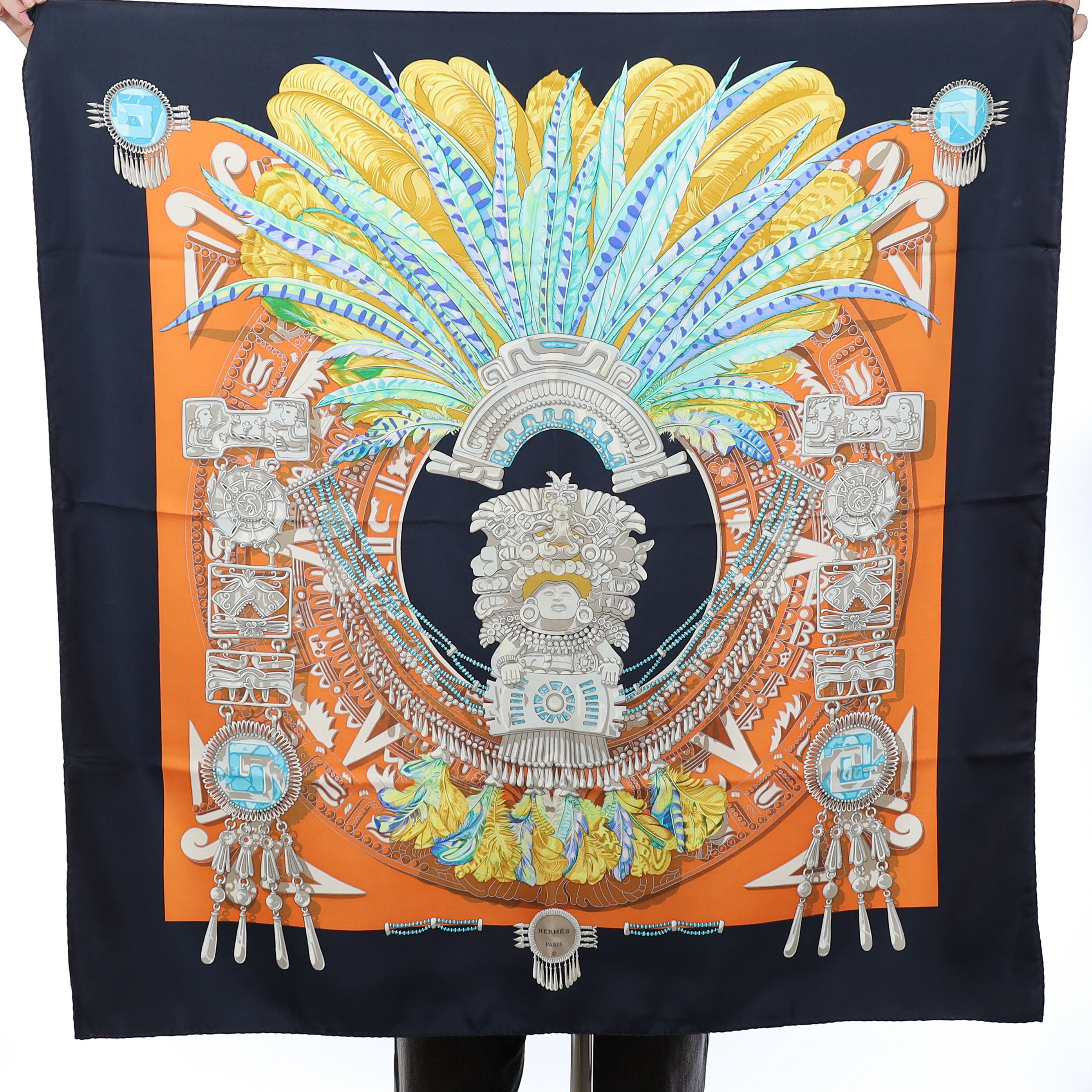 Hermès Mexique Silk Scarf