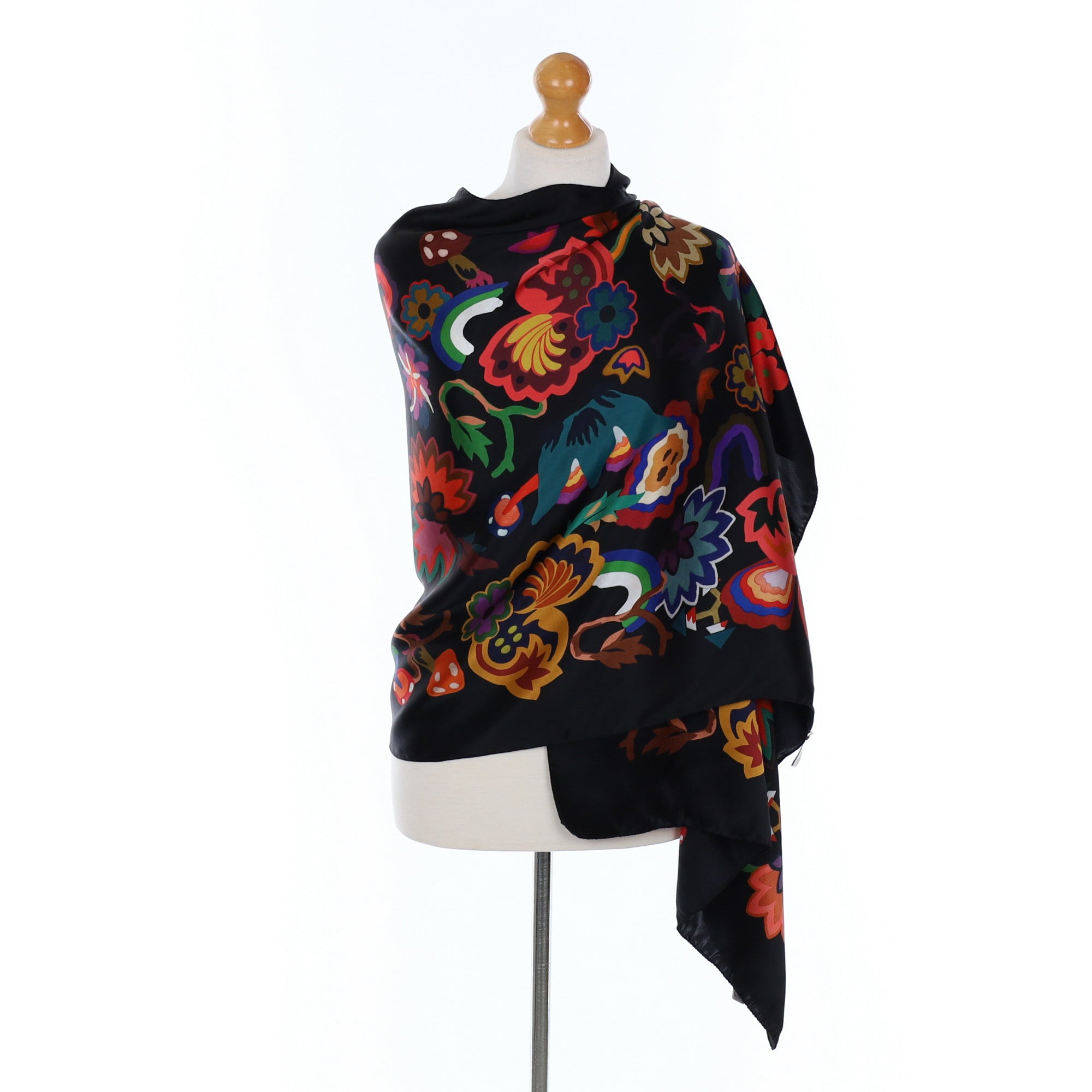 Brand New Boxed Paul Smith Wrap Style Silk Scarf