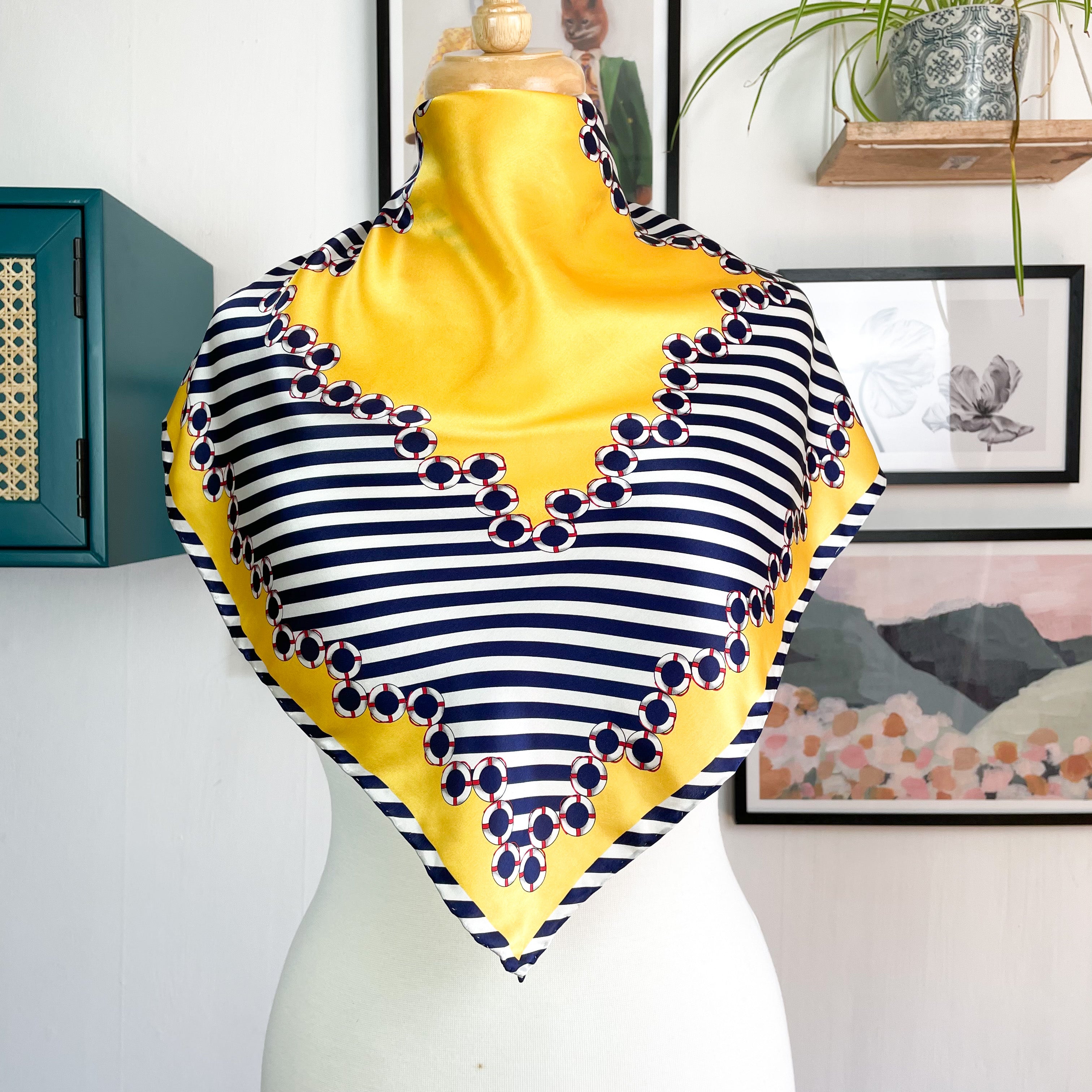 Pasigatti Italian Silk Satin Scarf