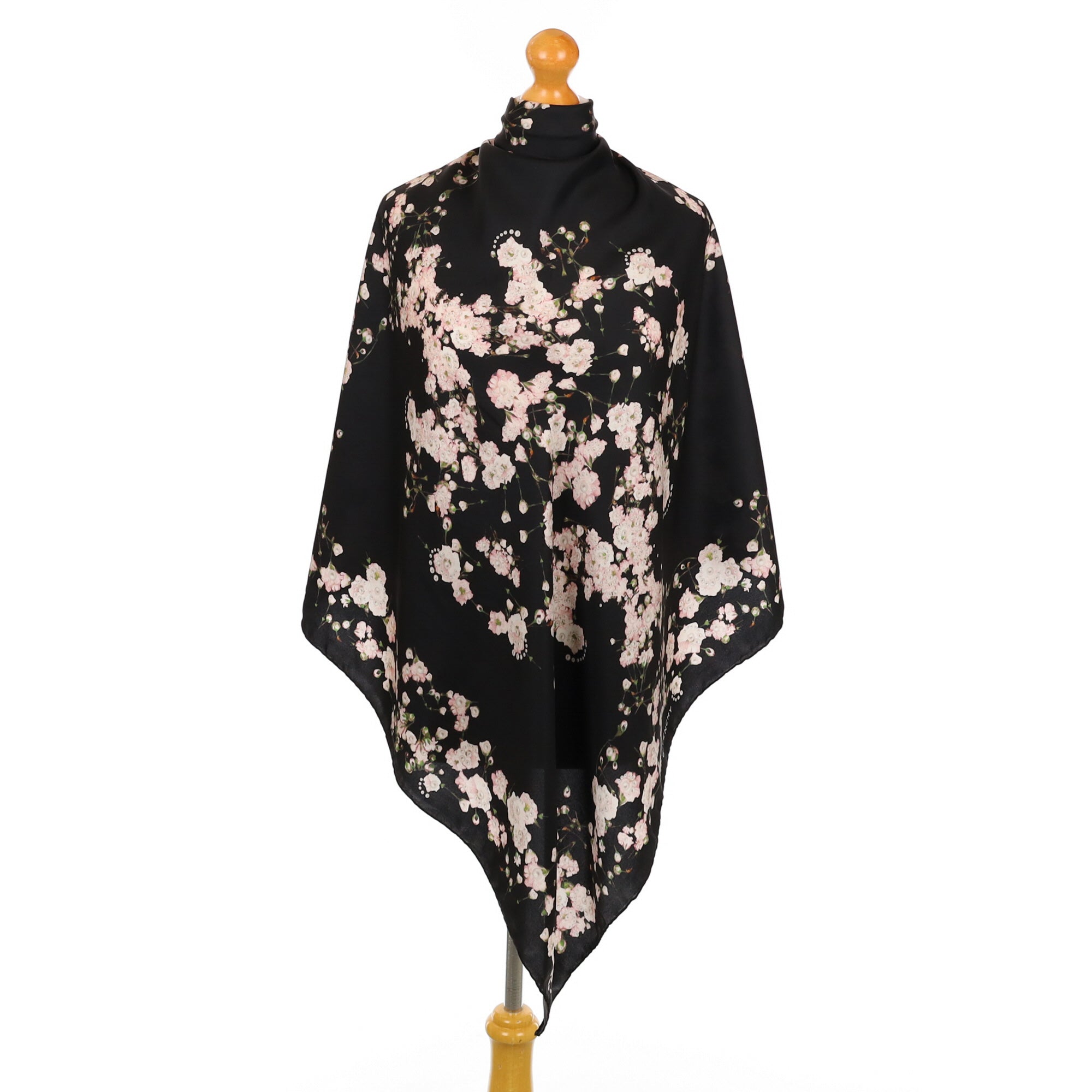 Givenchy Floral Designer Silk Scarf