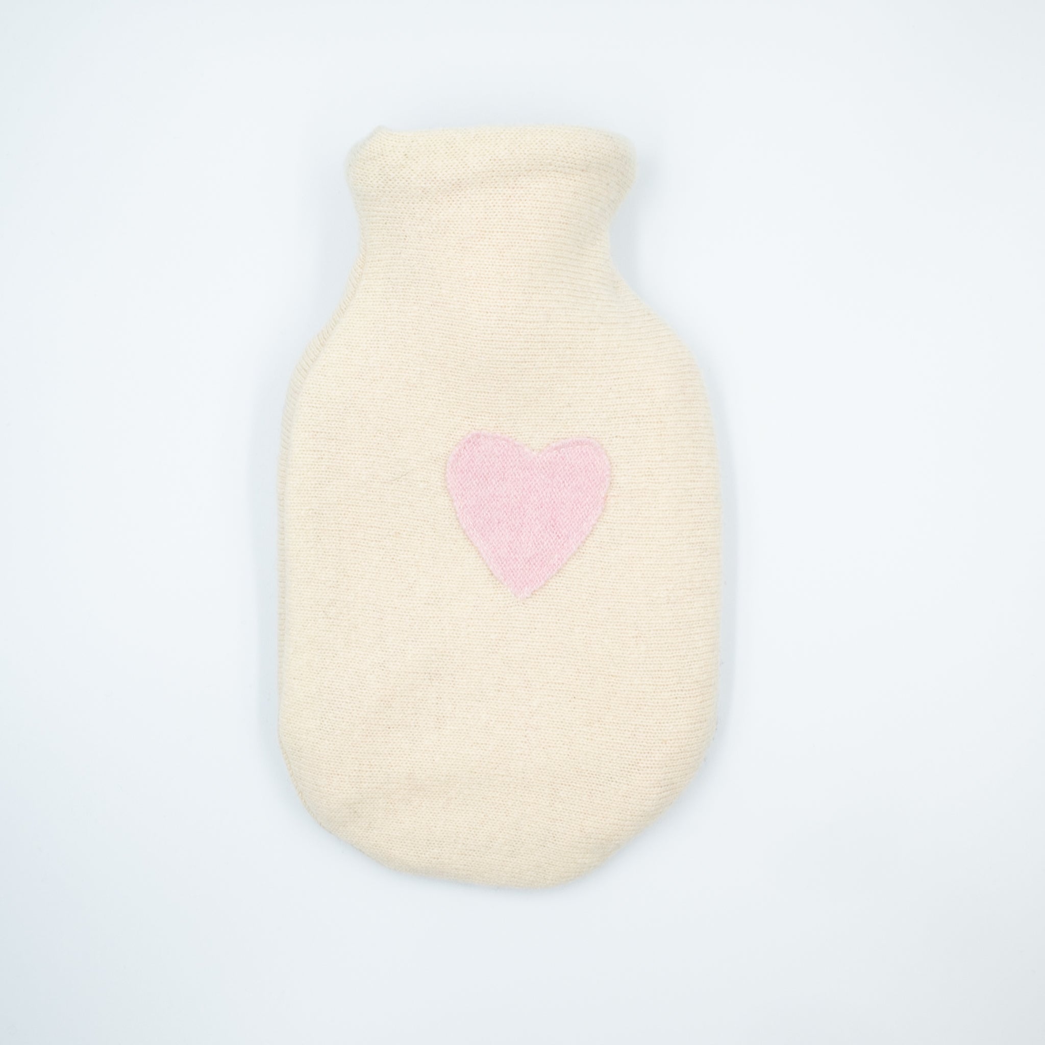 Clotted Cream Cashmere Small Hot Water Bottle