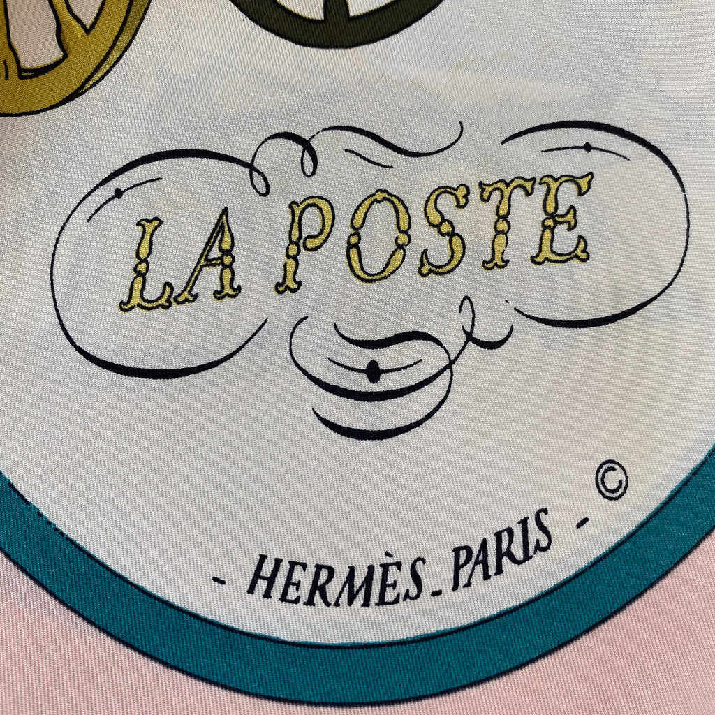 Hermès La Poste Silk Scarf