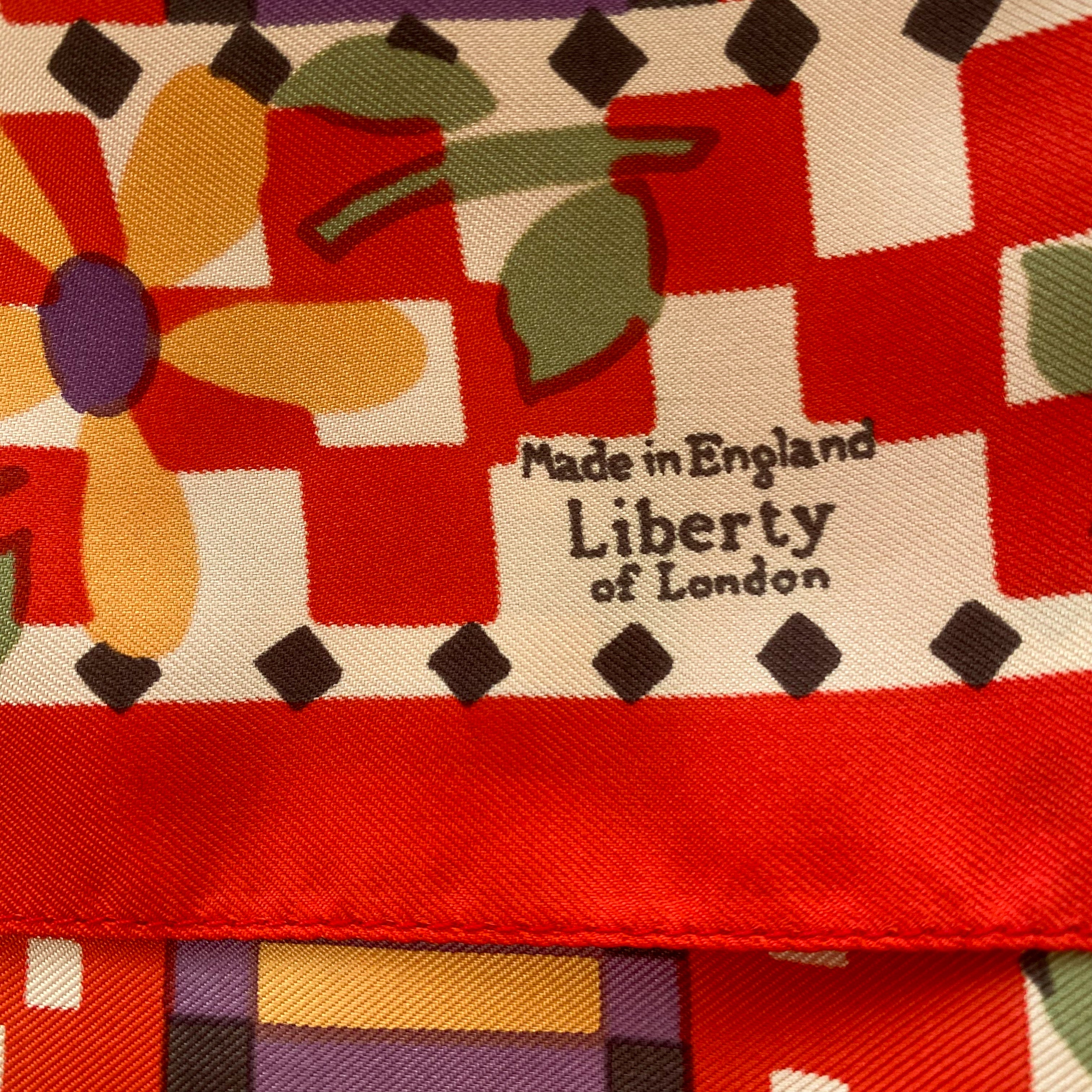 1970’s Liberty Long Silk Scarf