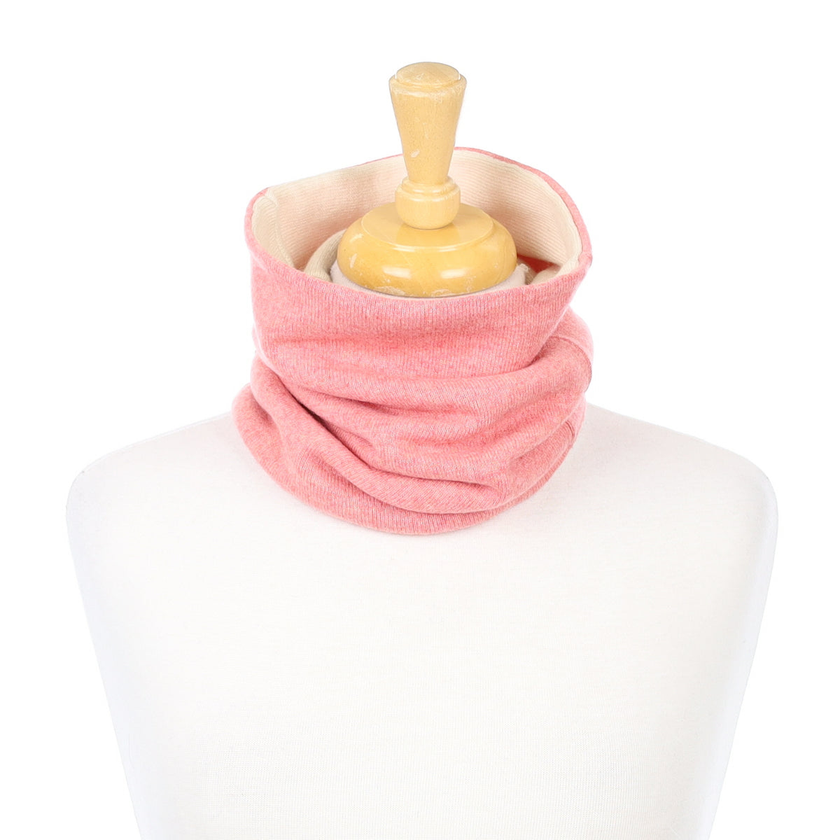 Orange Soda Marl and Cream Luxury Double Layered Snood