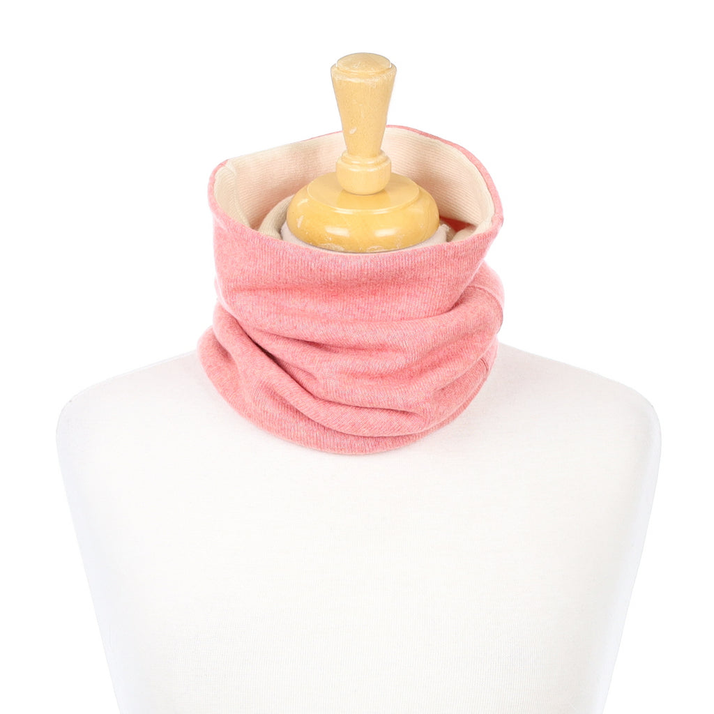 Orange Soda Marl and Cream Luxury Double Layered Snood