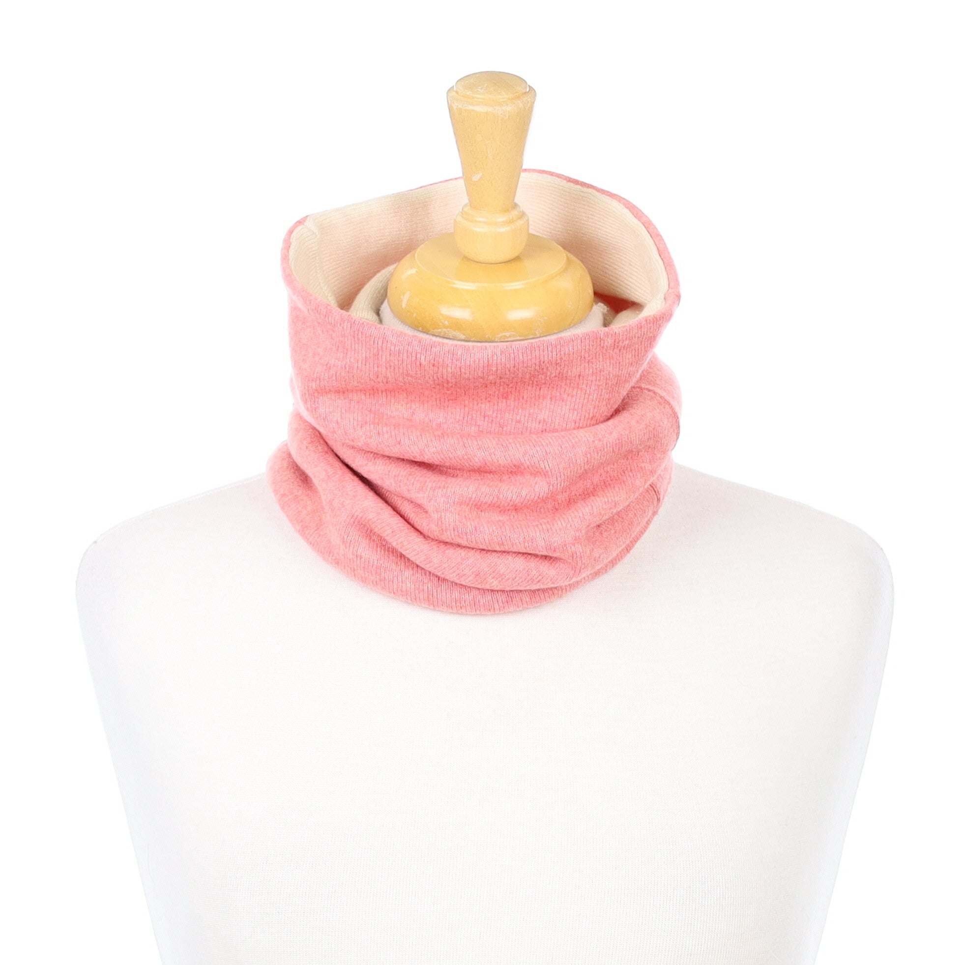 Orange Soda Marl and Cream Luxury Double Layered Snood