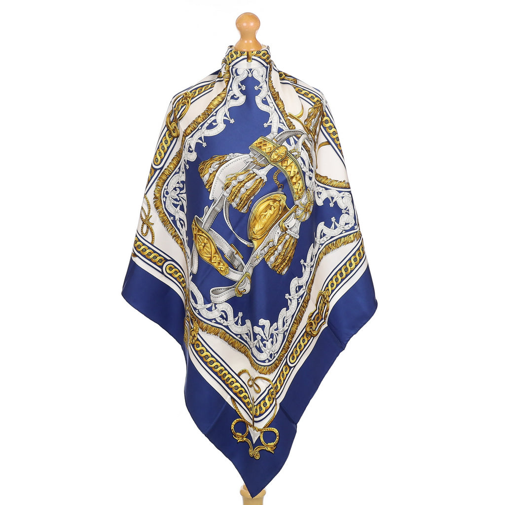Hermès Bride de Cour Silk Scarf
