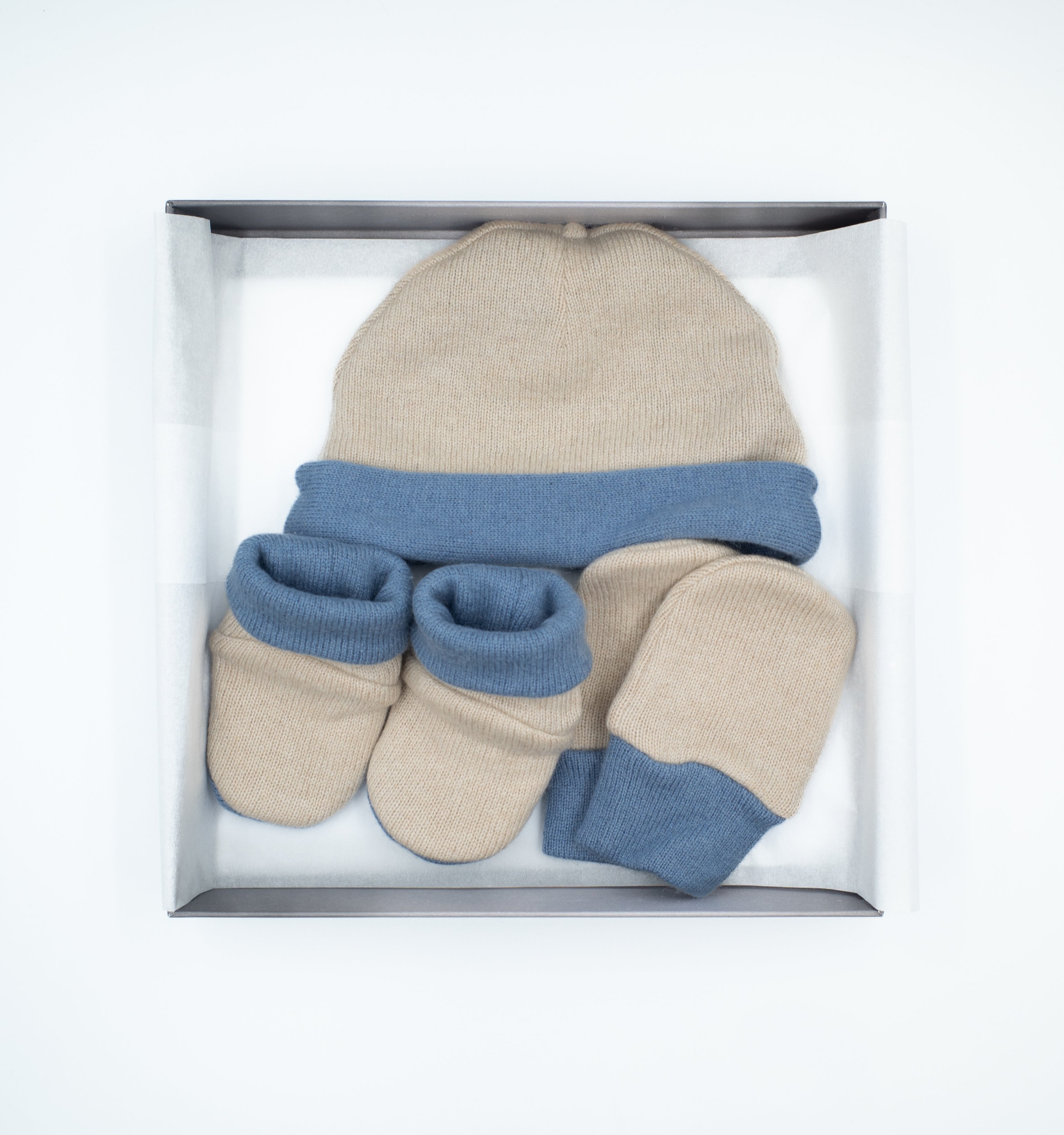 Cashmere Baby Gift Set in Blue