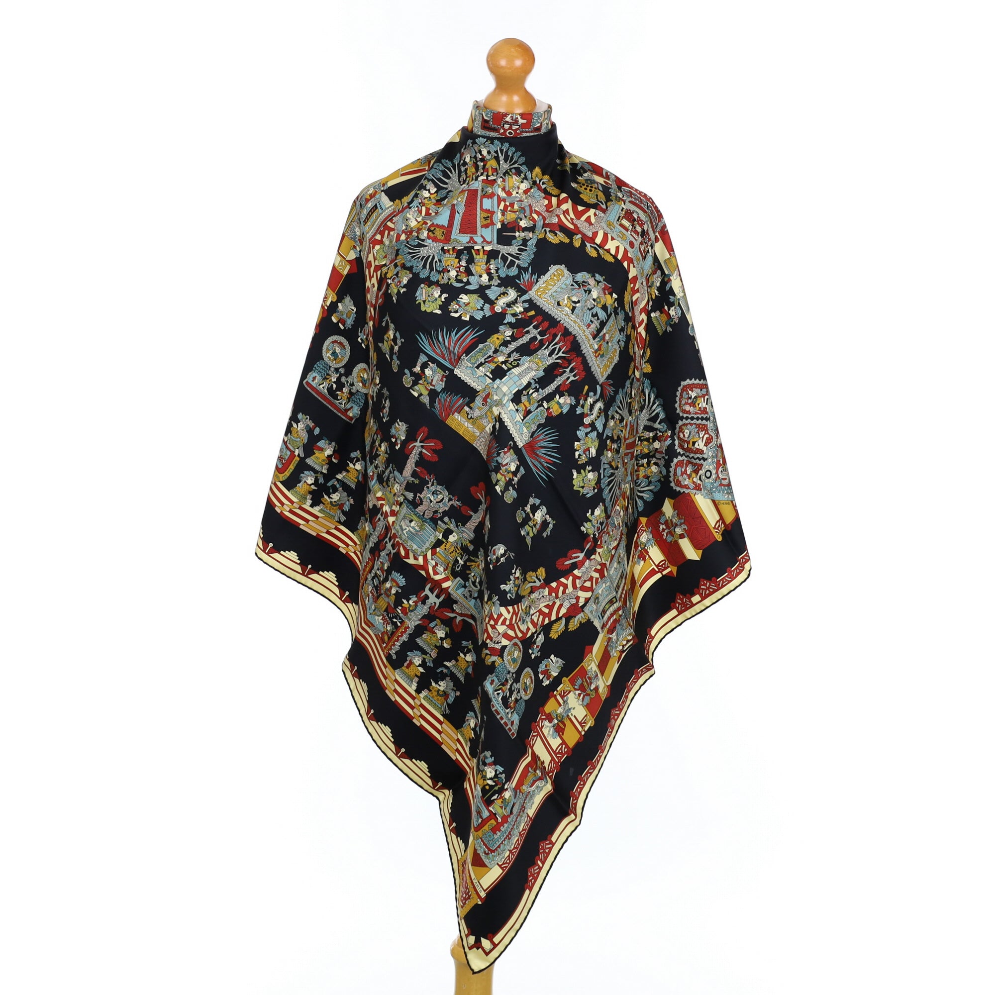 Hermès Astres et Soleils Silk Scarf