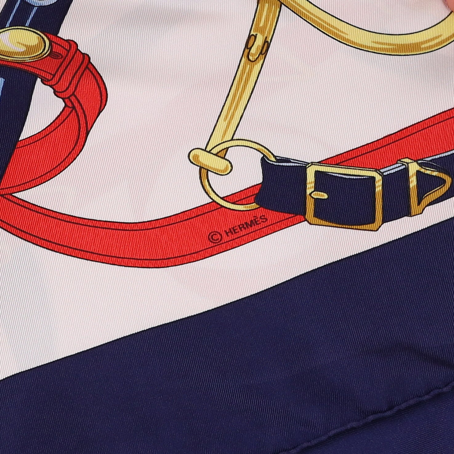 Hermès Eperon d’Or Silk Scarf