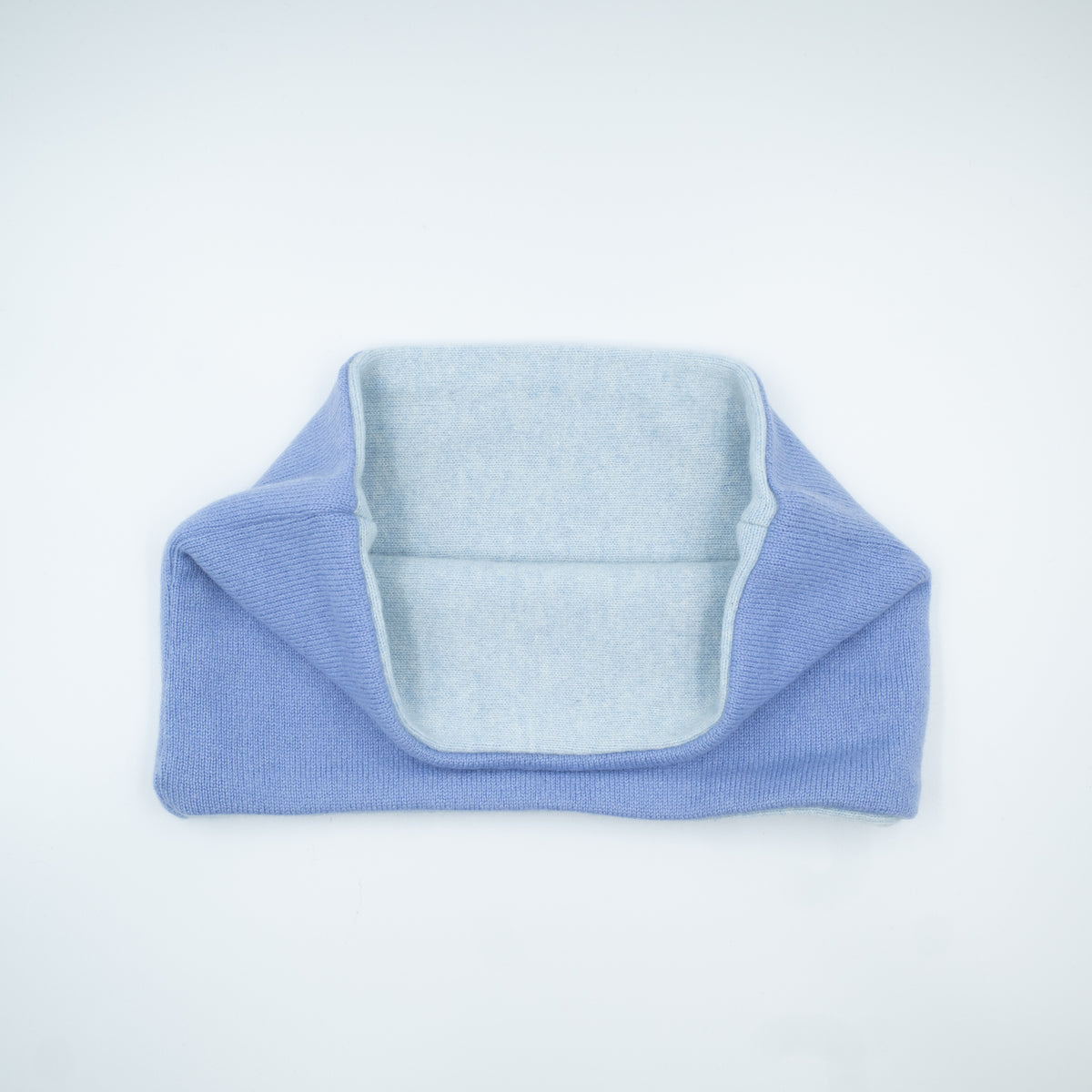 Cornflower Blue and Sky Blue Neck Warmer
