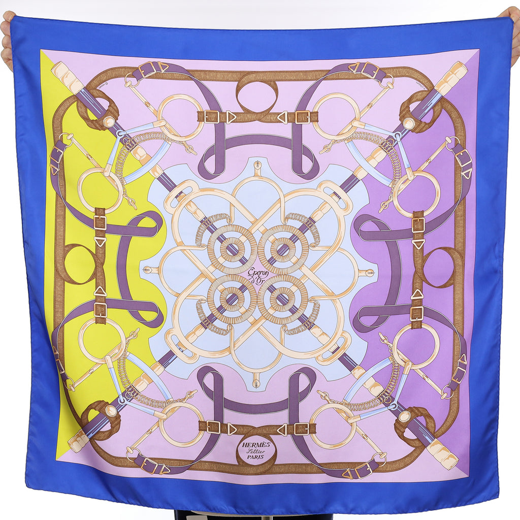 Hermès Eperon D’or Silk Scarf