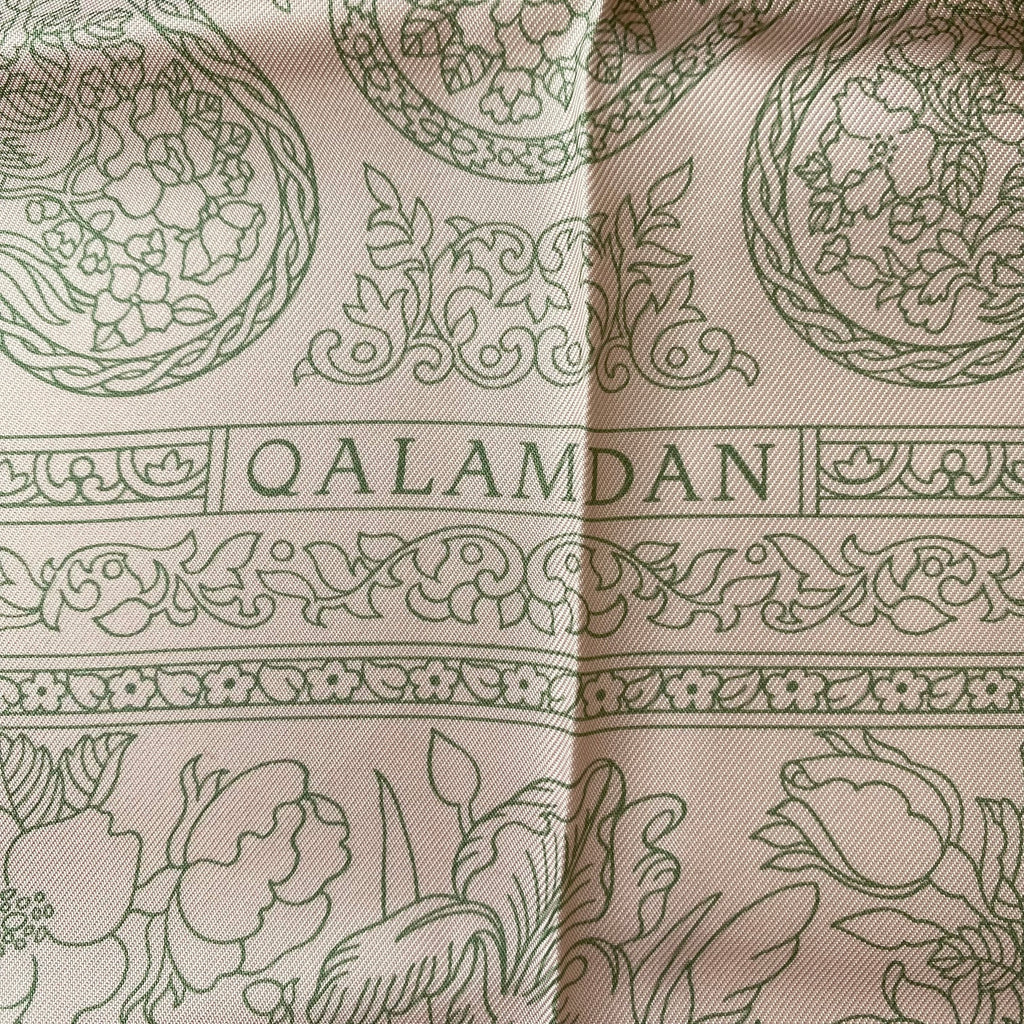 Hermès Qalamdan Silk Scarf