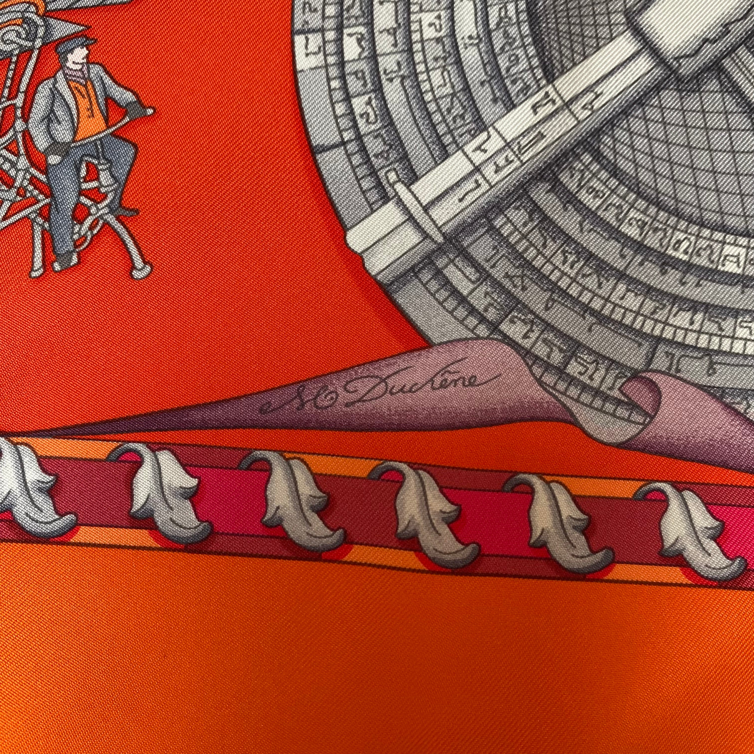 Brand New Boxed Hermès Rêves D’espace Silk Scarf Quite Rare