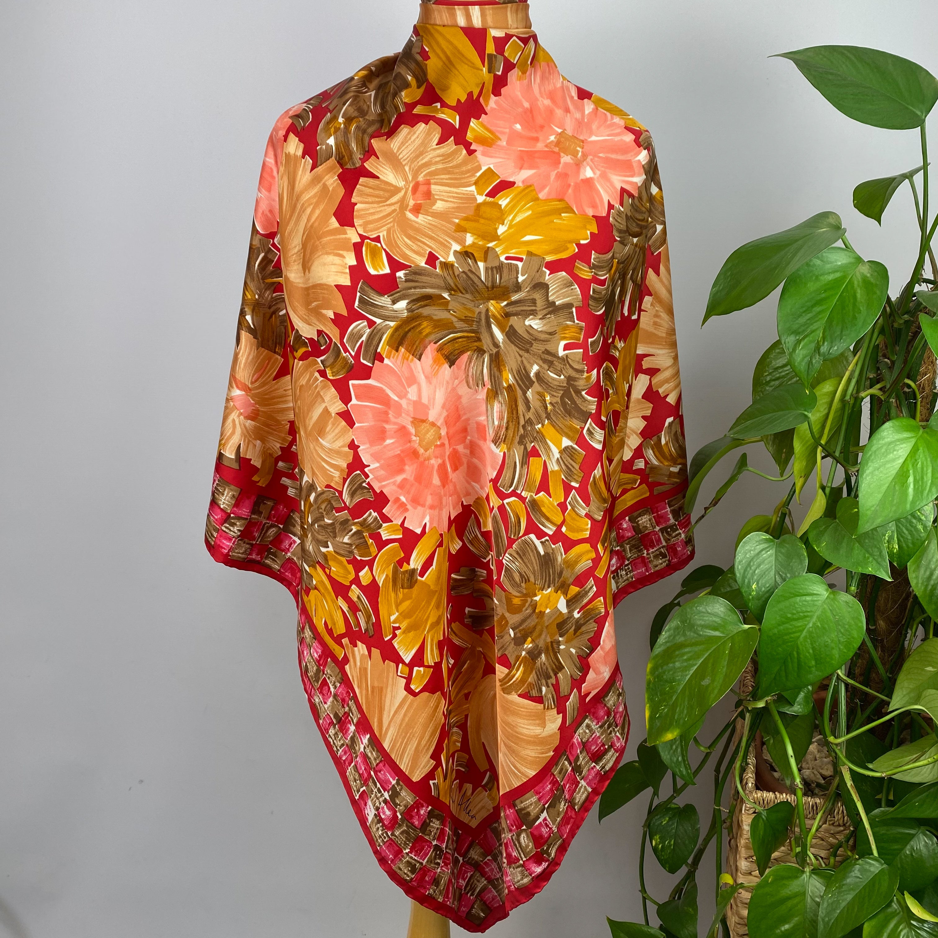 Modern Richard Allan Silk Scarf