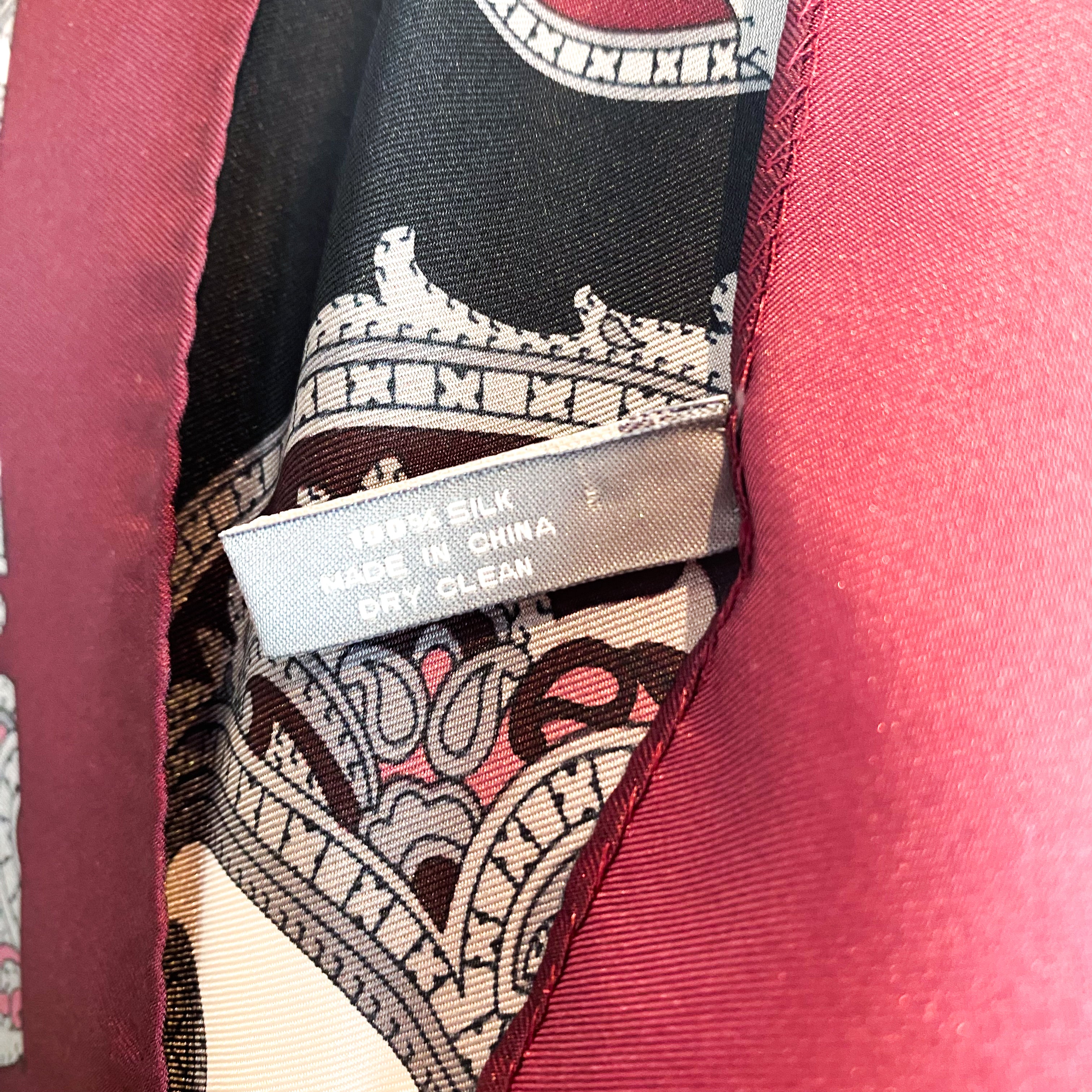 Ann Taylor Paisley Silk Scarf