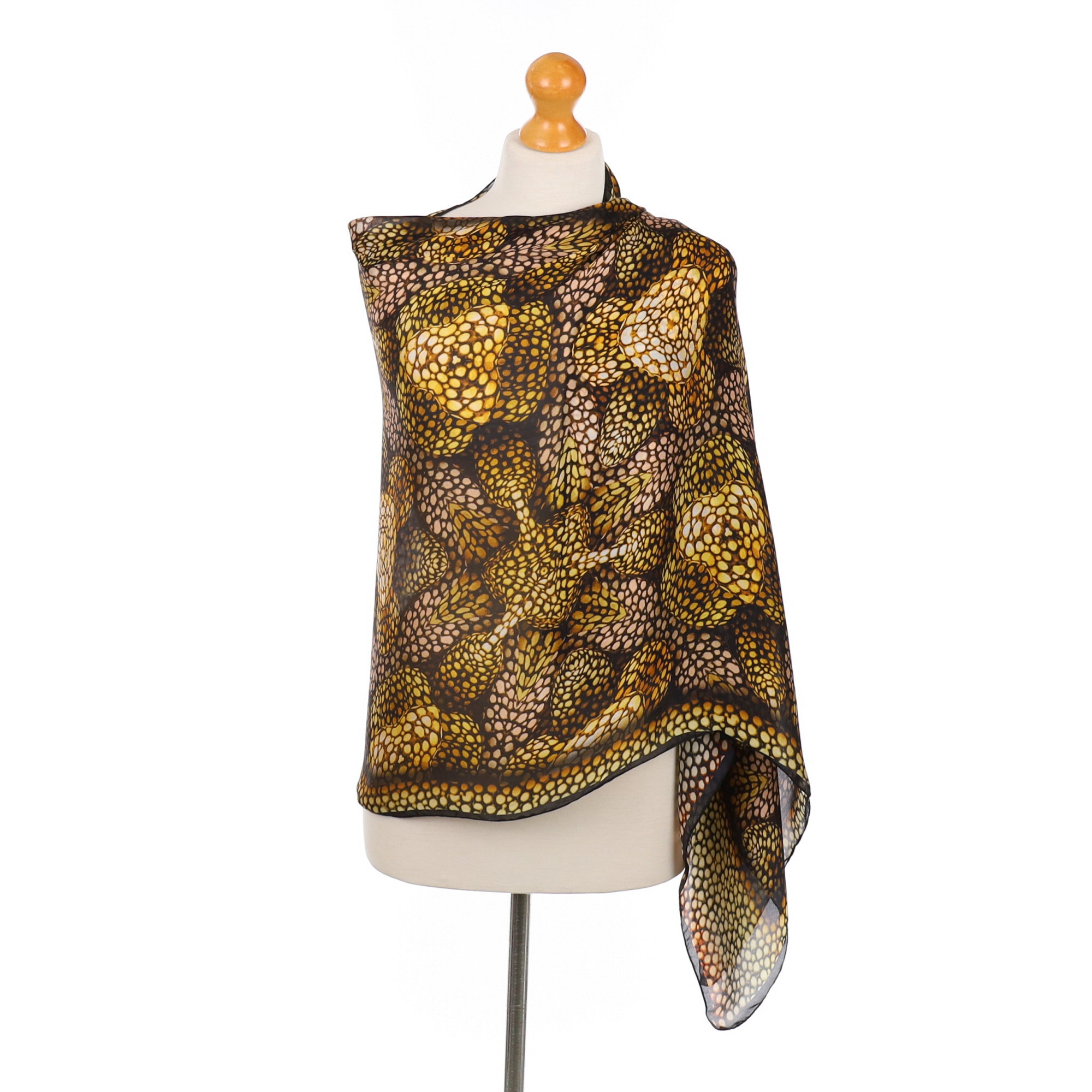Brand New Fendi Designer Silk Scarf