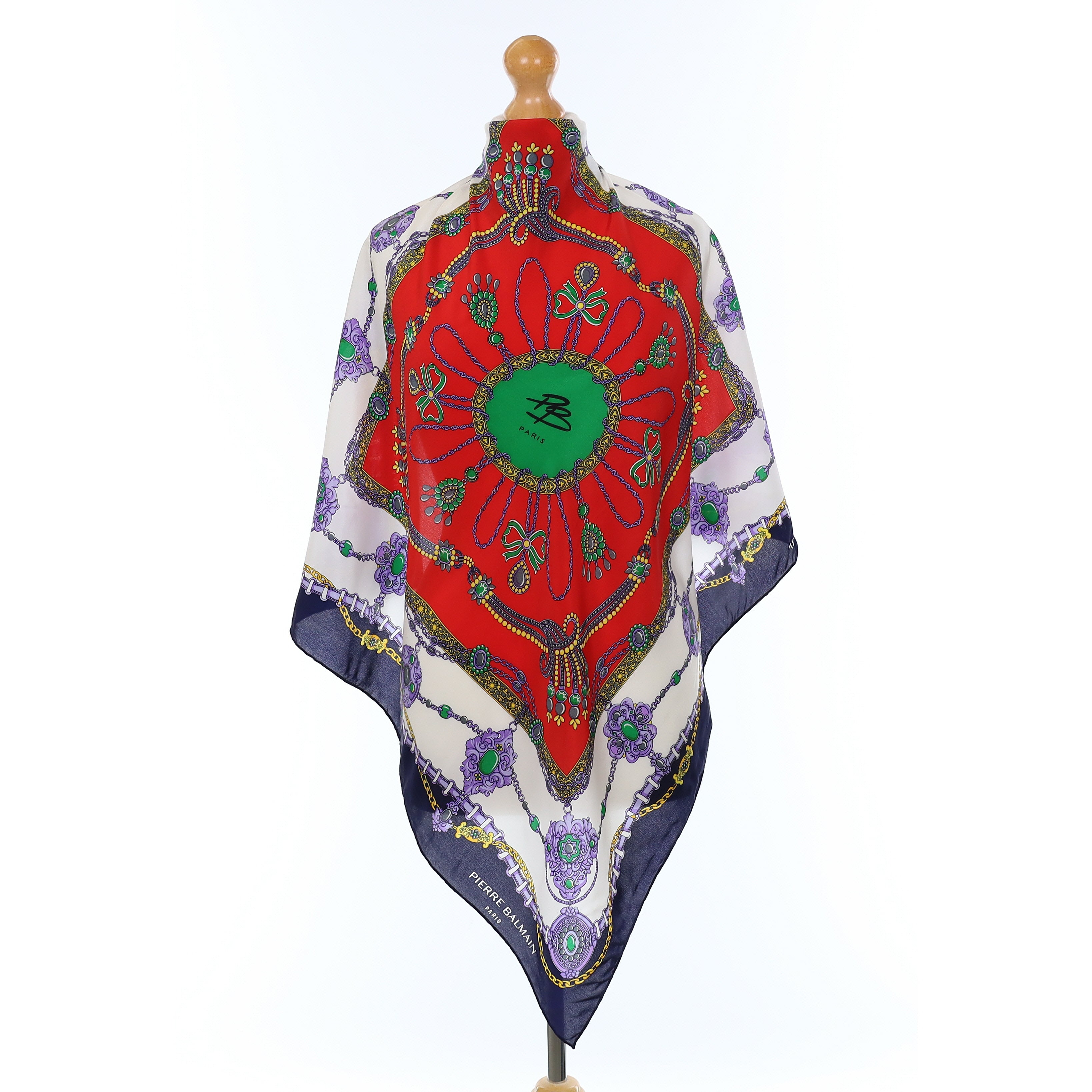 Pierre Balmain Silk Scarf