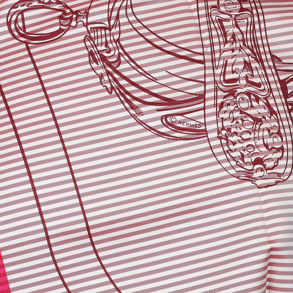 Brand New Boxed Hermès Brides de Gala Silk Scarf