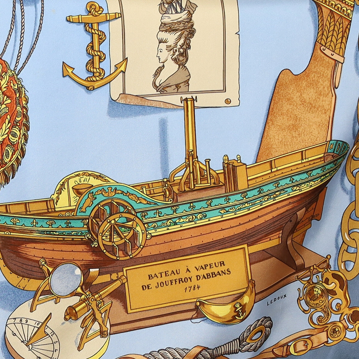 Hermès Musée Silk Scarf