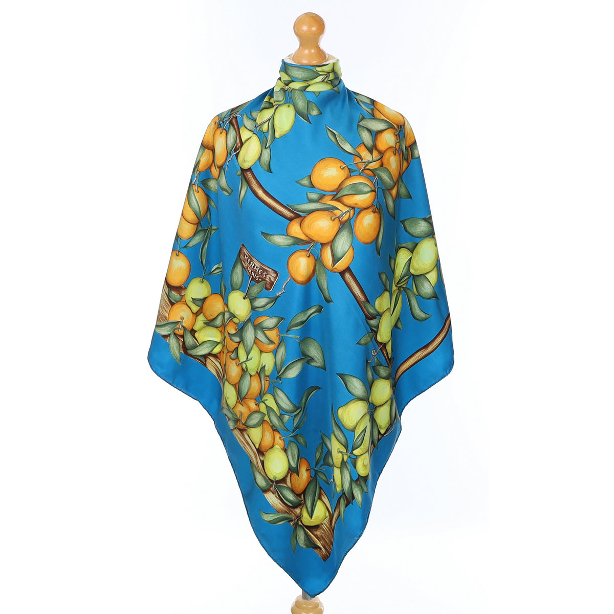 Hermès Oranges et Citrons Silk Scarf Quite Rare