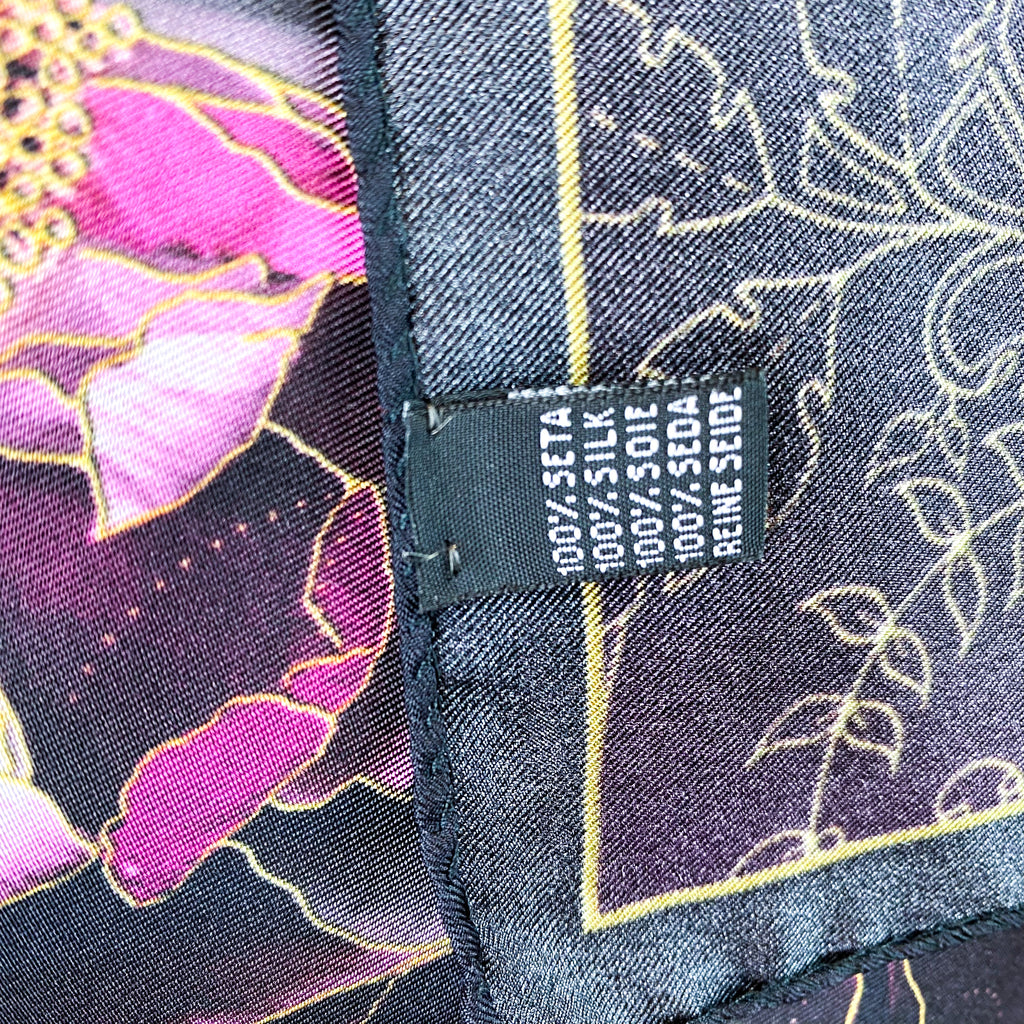 Orla Ermanno Floral Silk Scarf