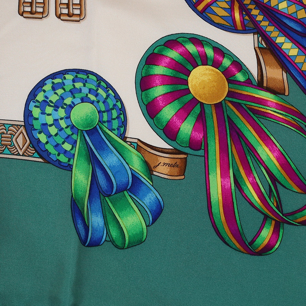 Hermès Les Rubans du Cheval Silk Scarf