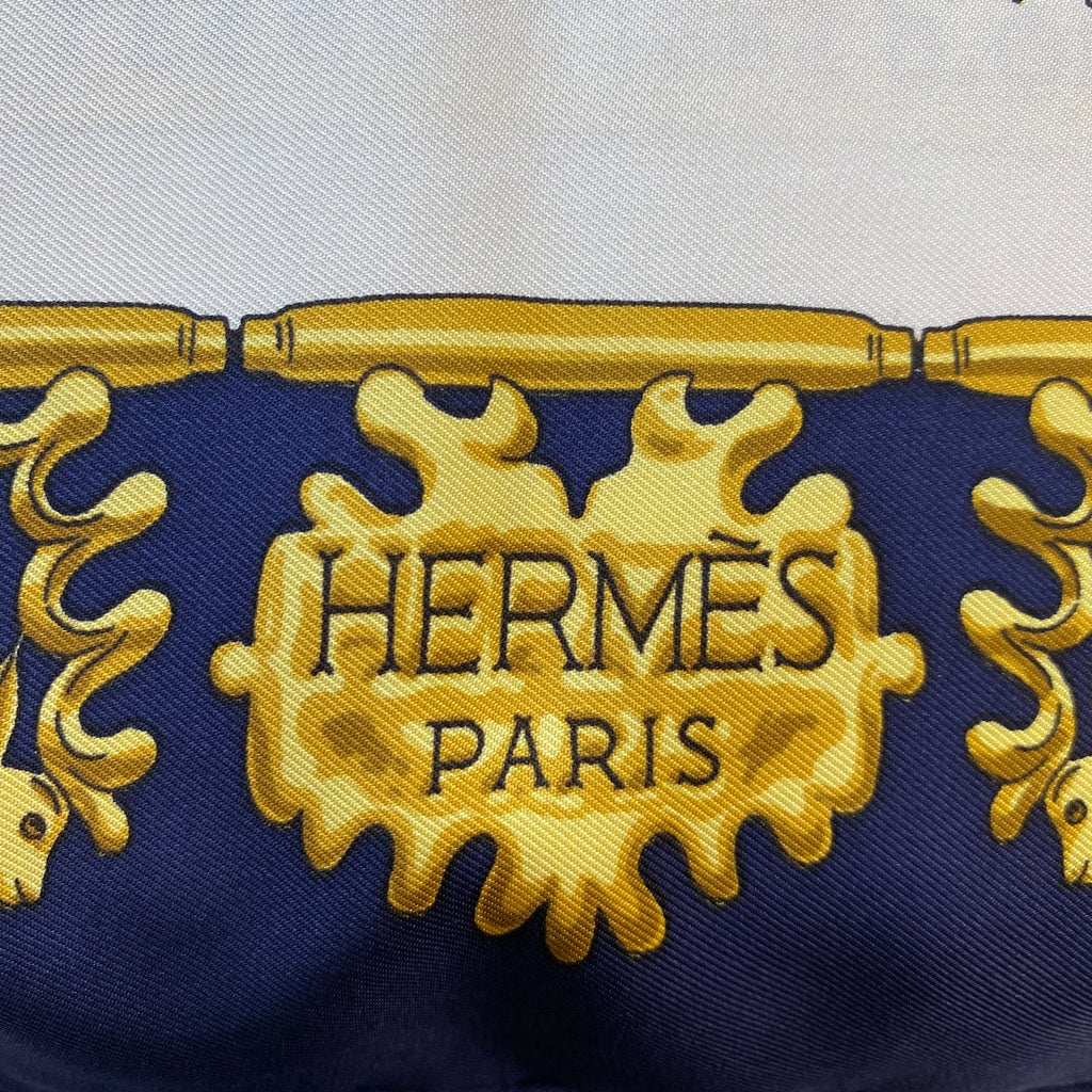 Les Cavaliers D’or Silk Scarf