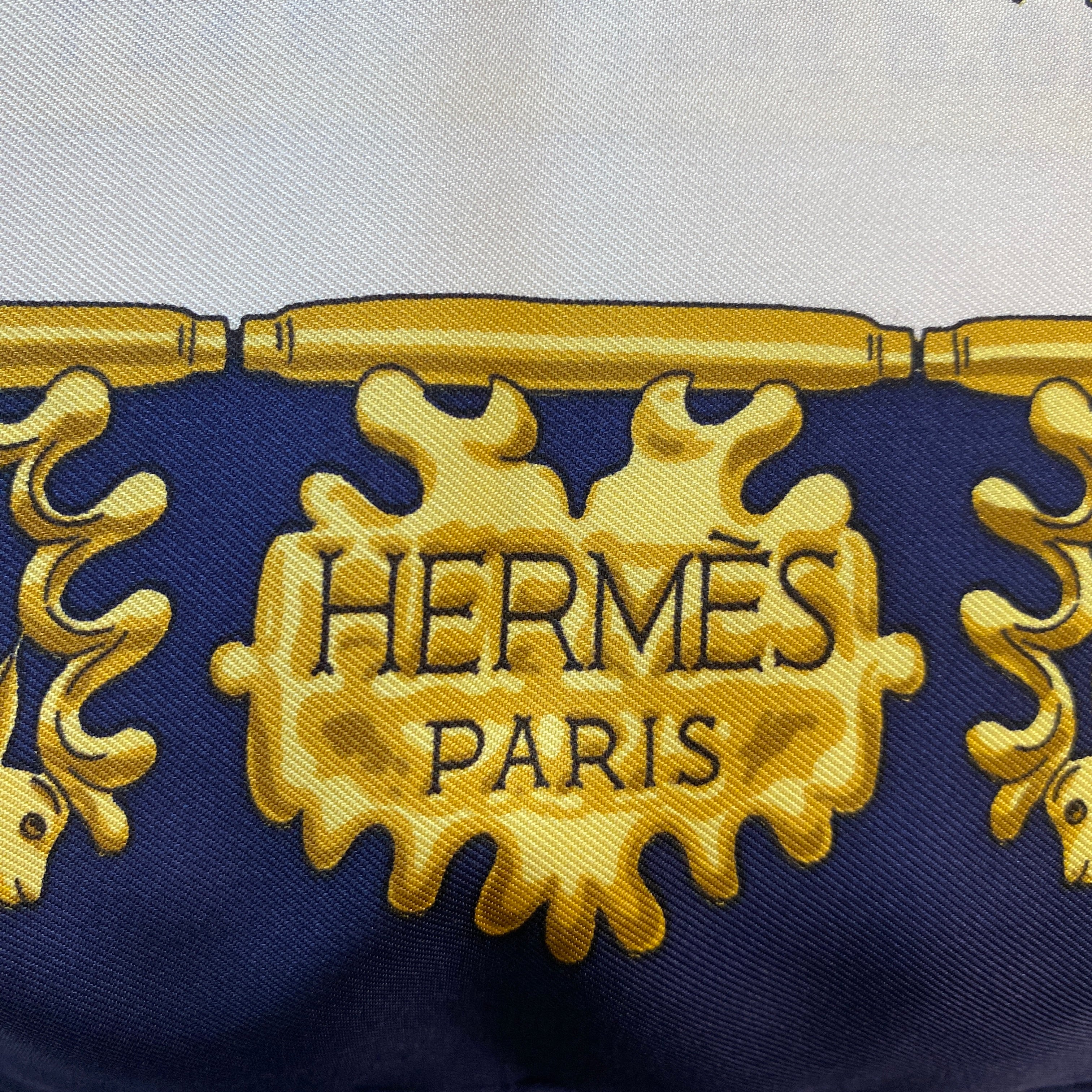 Les Cavaliers D’or Silk Scarf