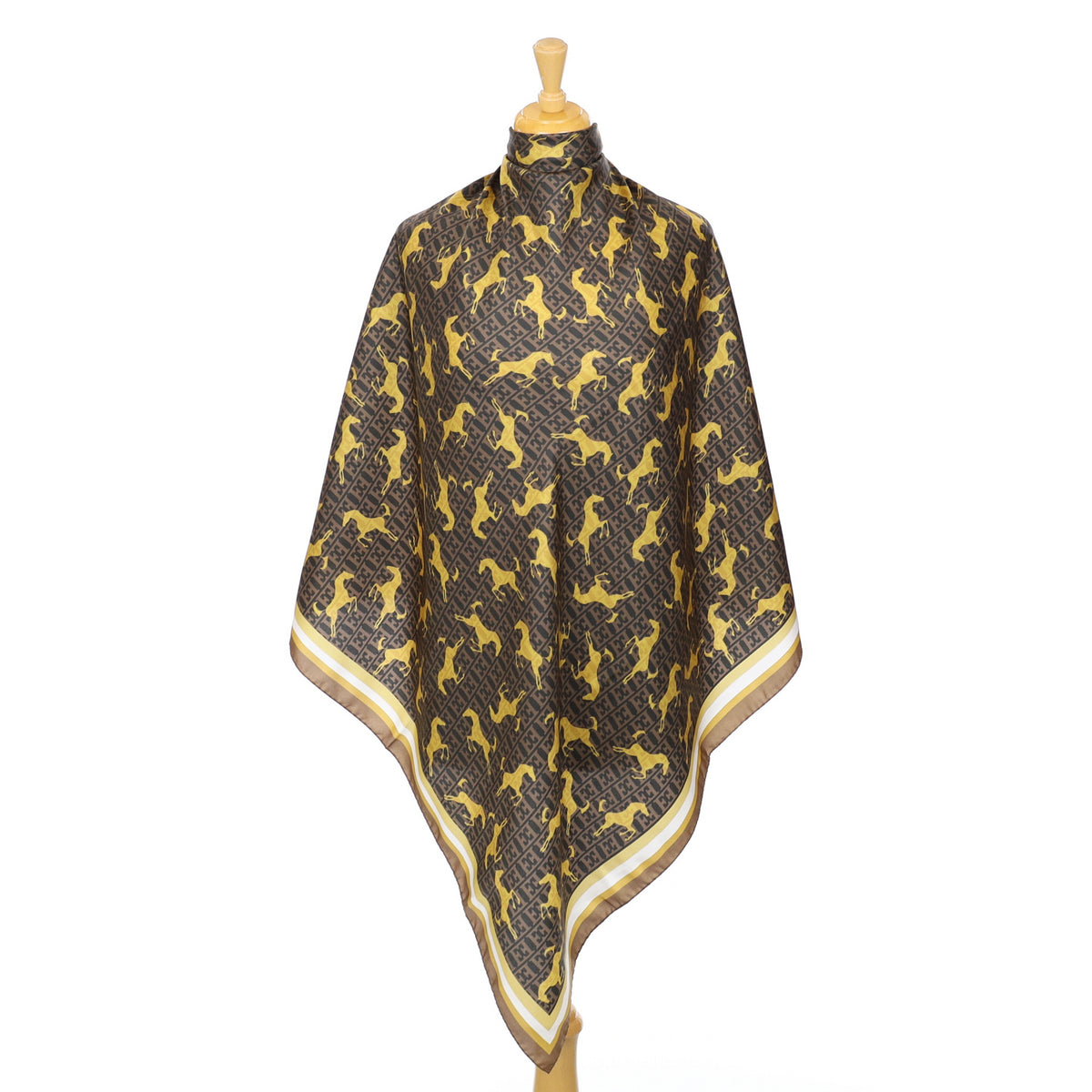 Brand New Escada Equestrian Silk Scarf