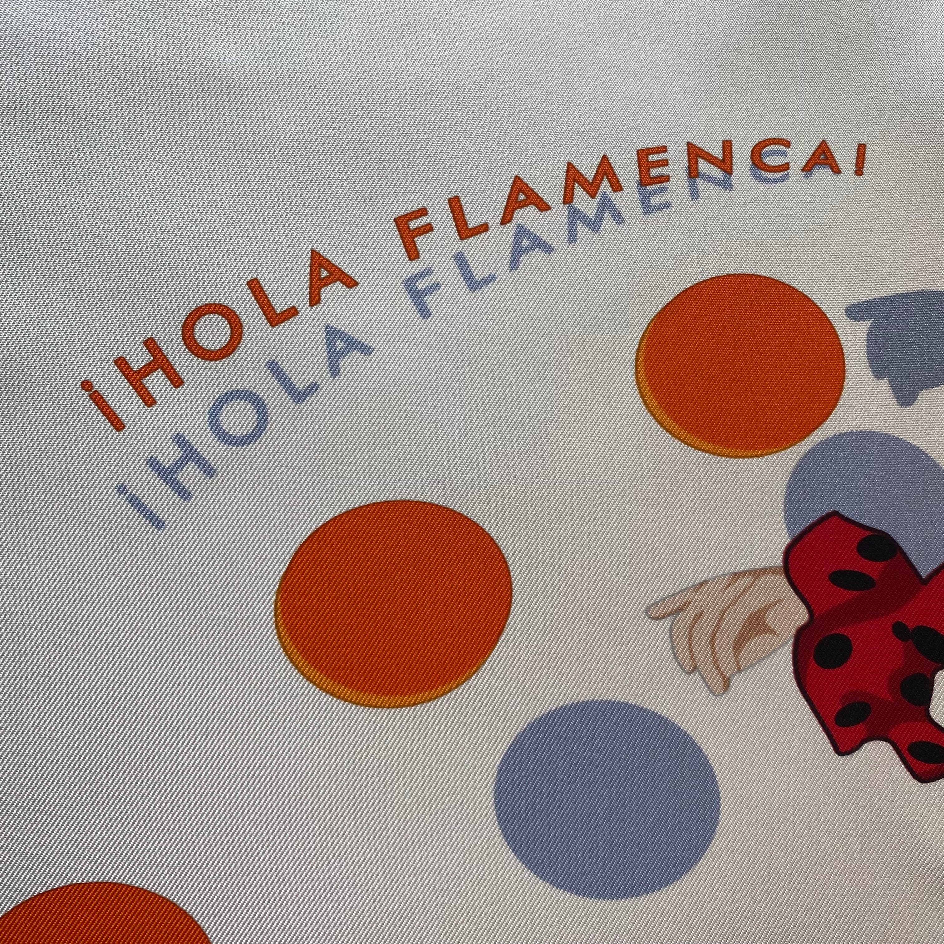 Brand New Boxed Hermès Hola Flamenca ! Silk Scarf Quite Rare