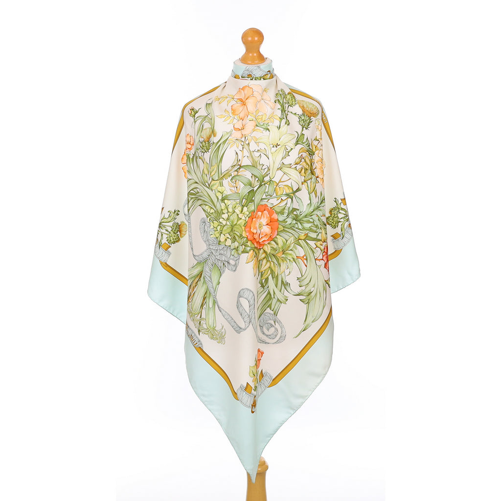 Hermès Regina Silk Scarf