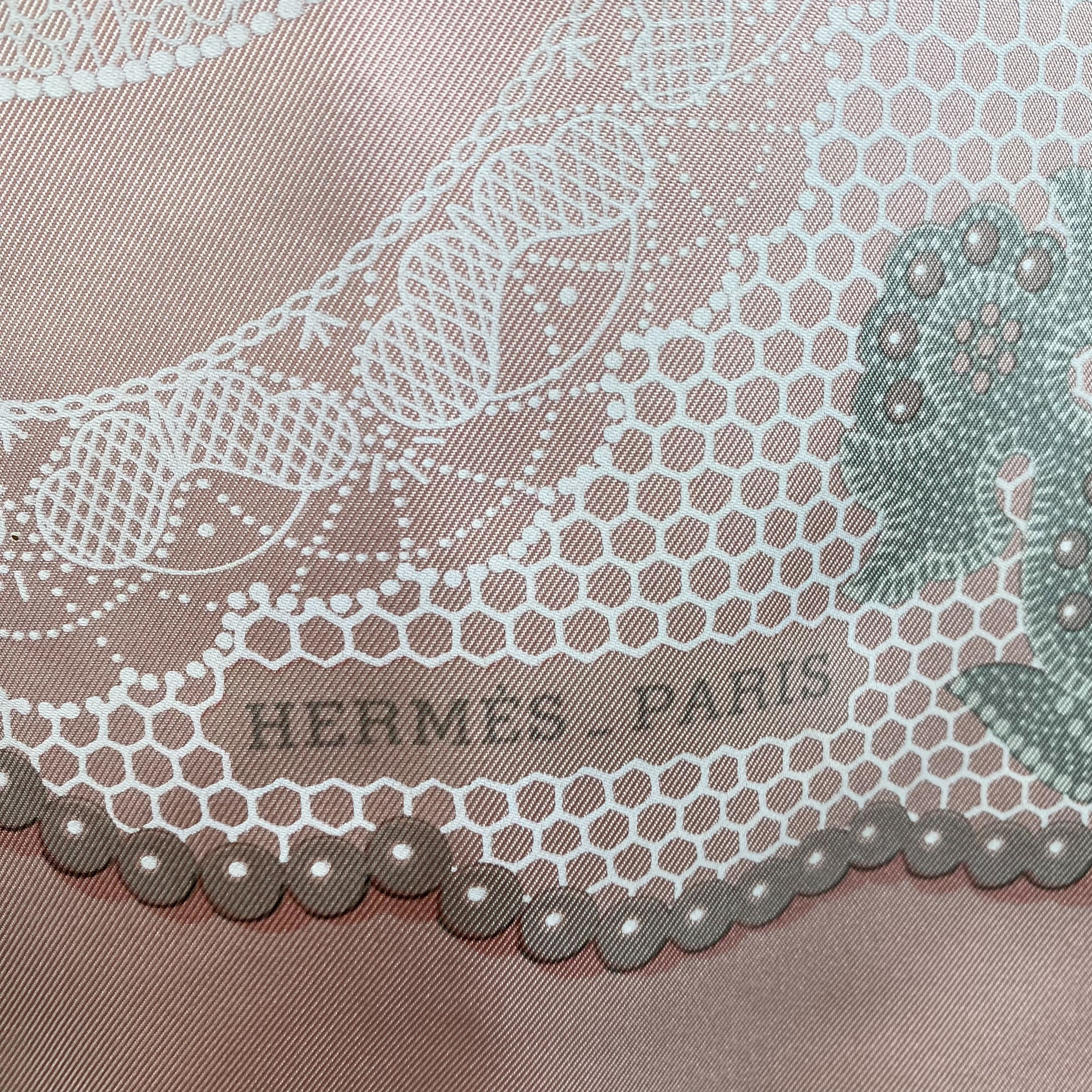 Boxed Hermes Doigts De Fée Silk Scarf