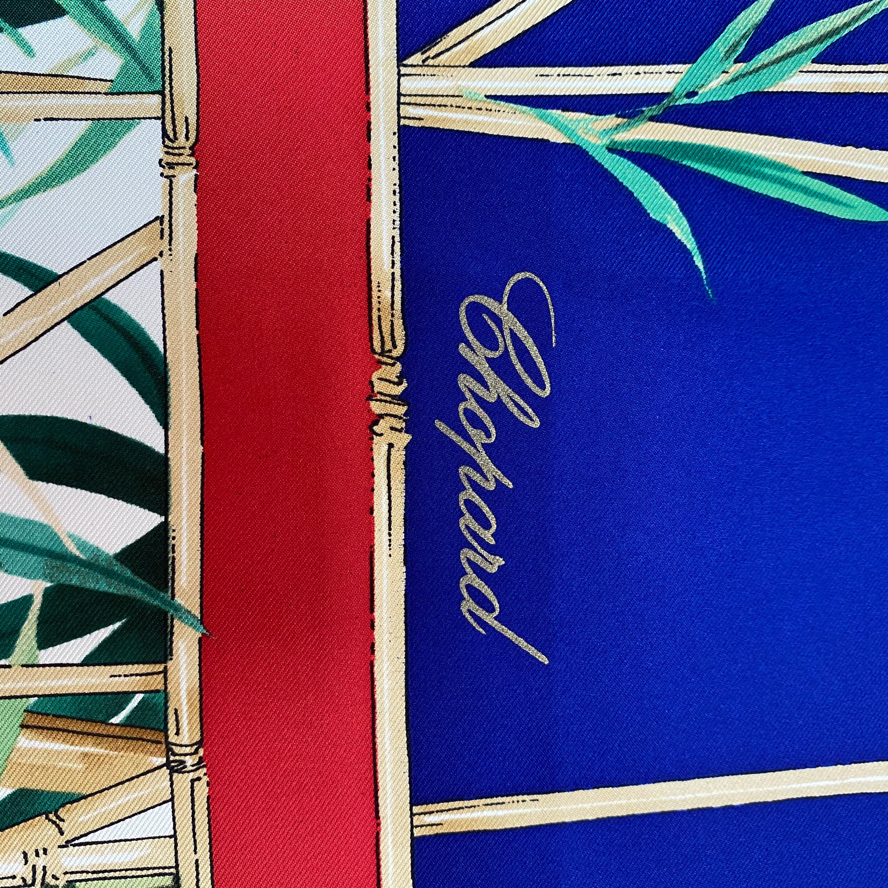 Chopard Designer Panda Silk Scarf
